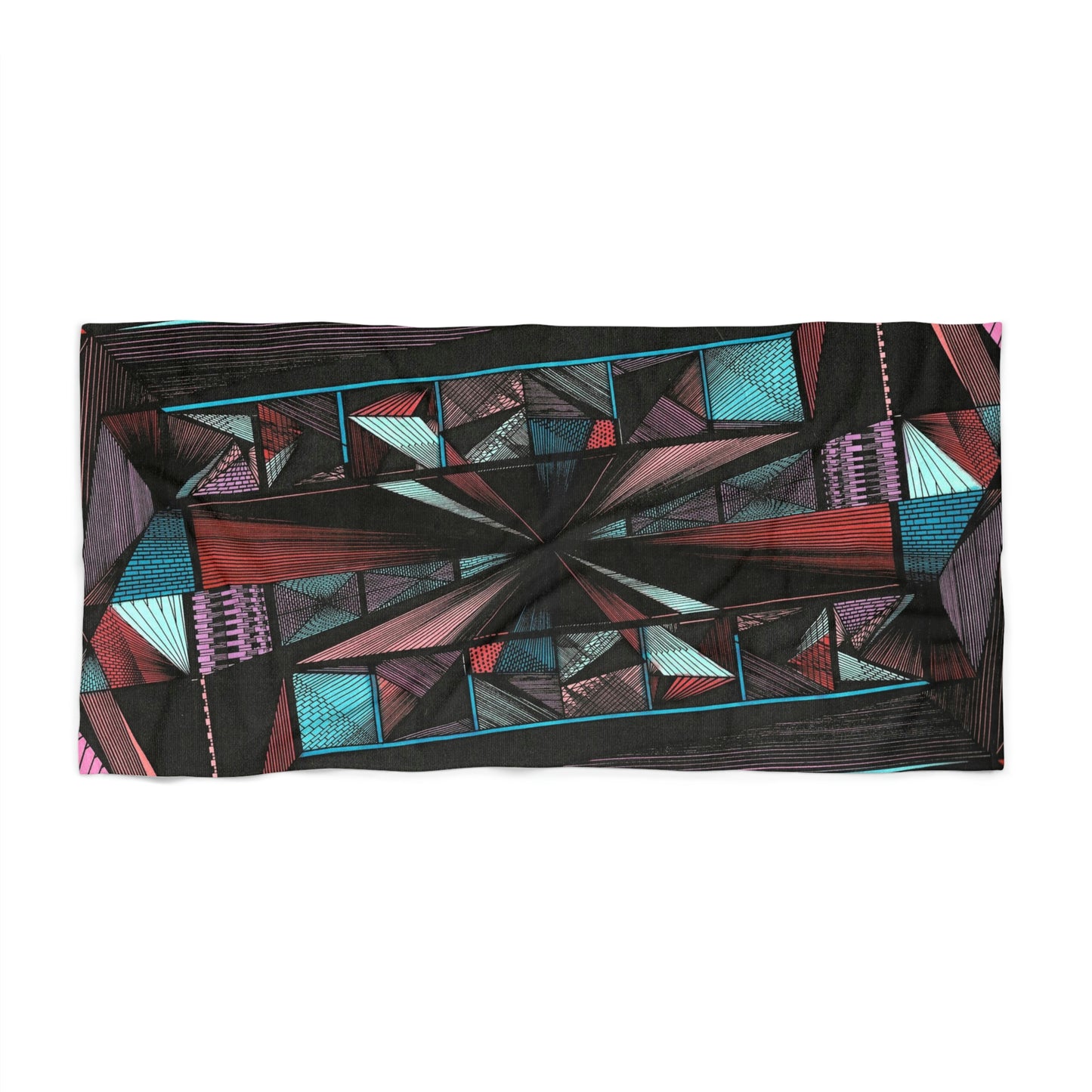 DUO MEGALOPOLIS Beach Towel