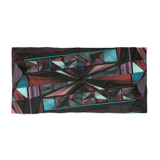 DUO MEGALOPOLIS Beach Towel