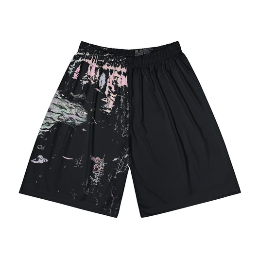 BLACK WONDERLUST  Men’s Sports Shorts (does not have pockets)