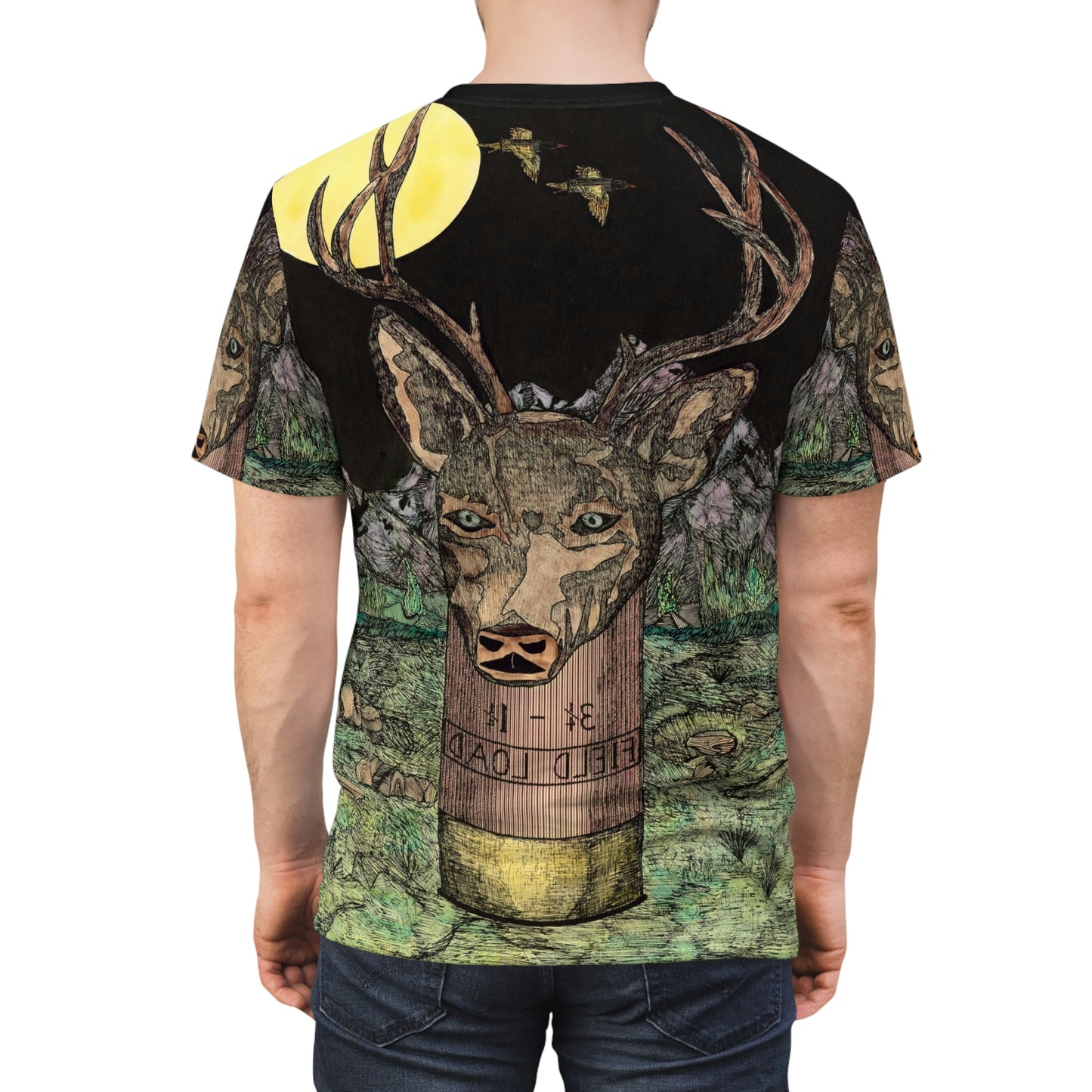 BUCKSHOT Unisex AOP Cut & Sew Tee