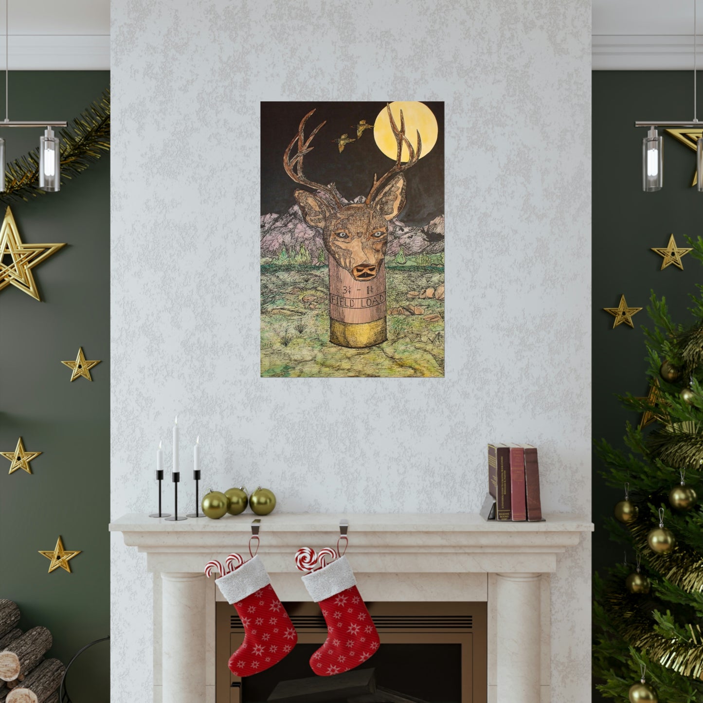 BUCKSHOT Premium Matte Vertical Posters