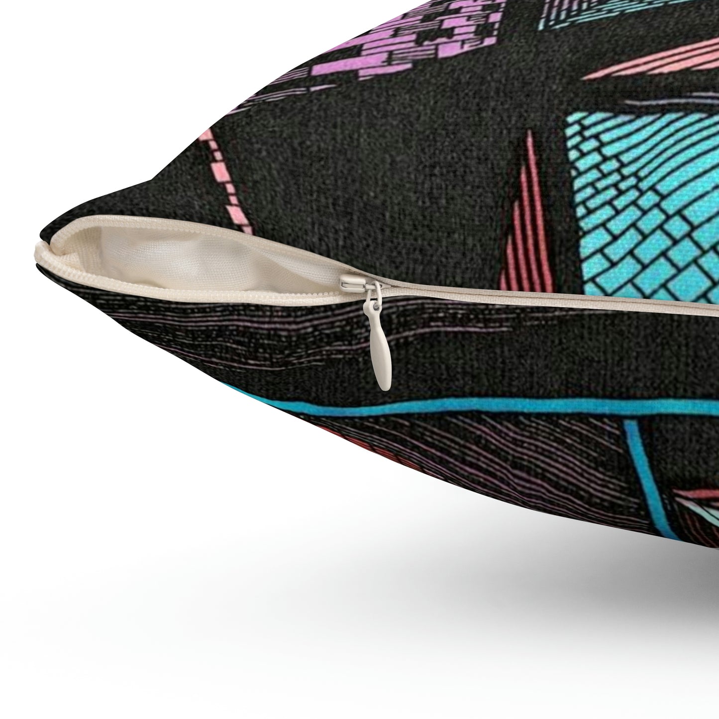 DUO MEGALOPOLIS Spun Polyester Square Pillow