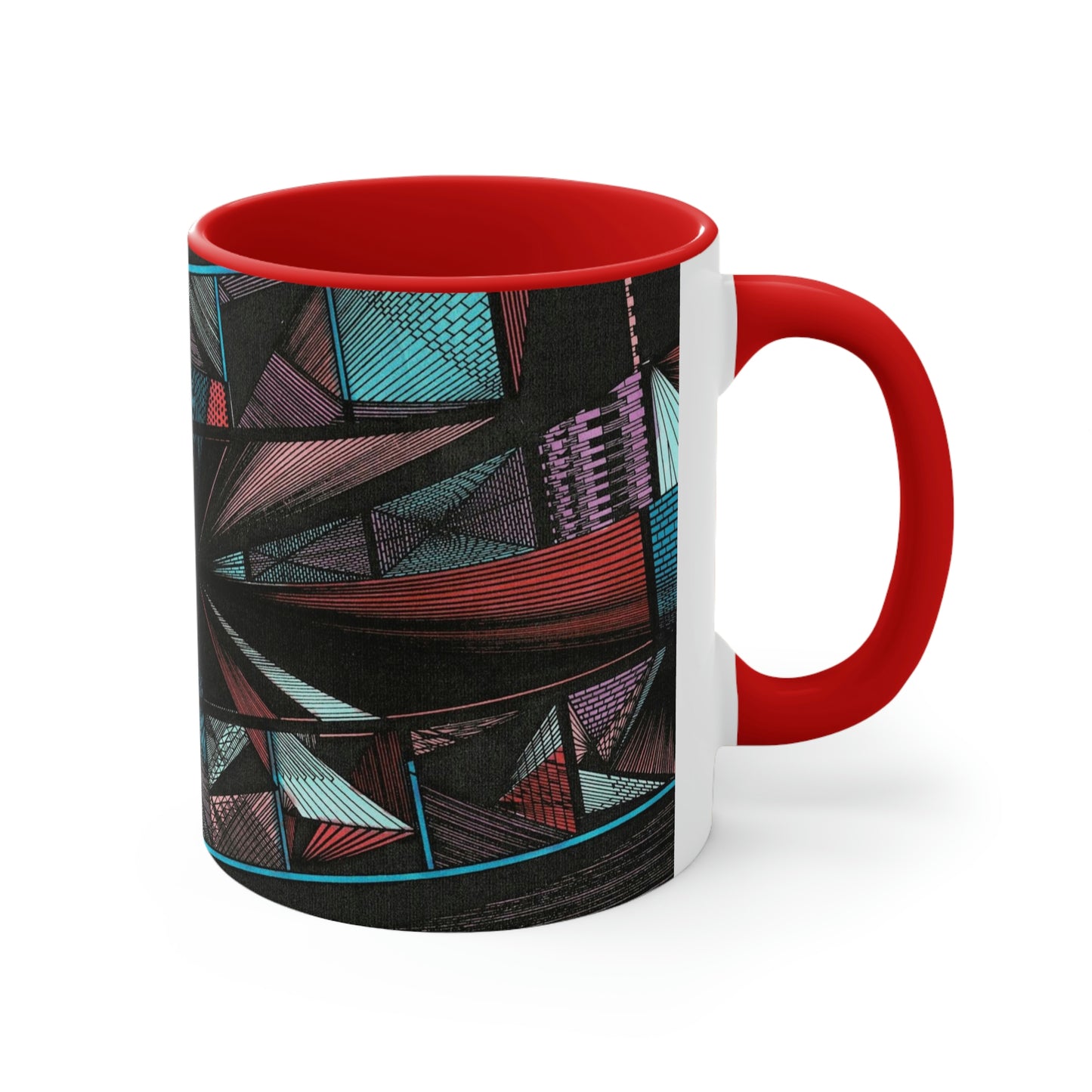 DUO MEGALOPOLIS Accent Coffee Mug, 11oz