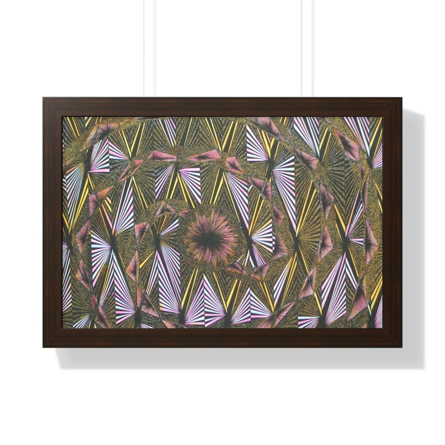 SOLAR SPECTRUM Framed Horizontal Poster