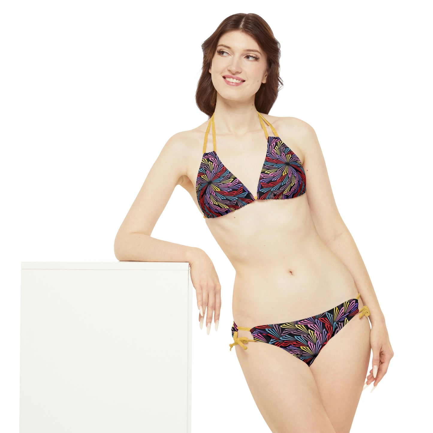 PINWHEEL Strappy Bikini Set