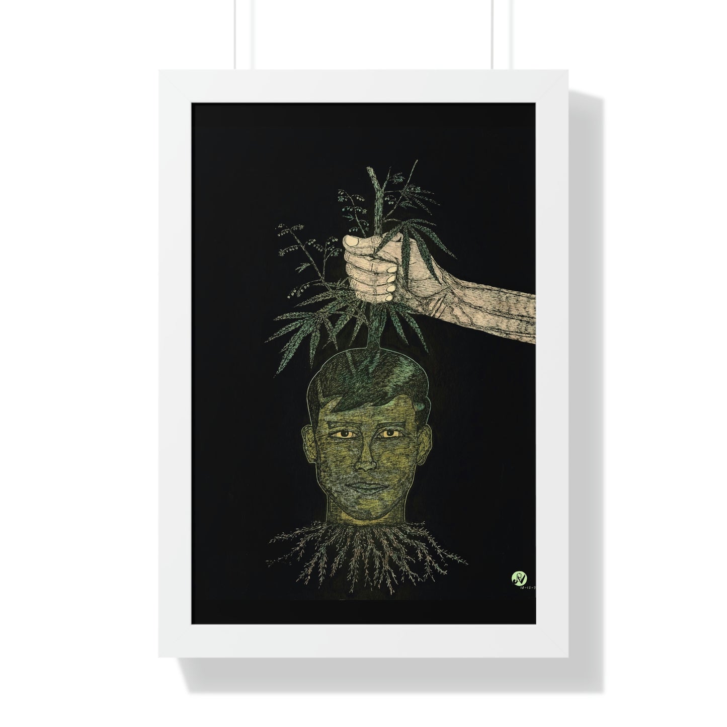 POTHEAD Framed Vertical Poster
