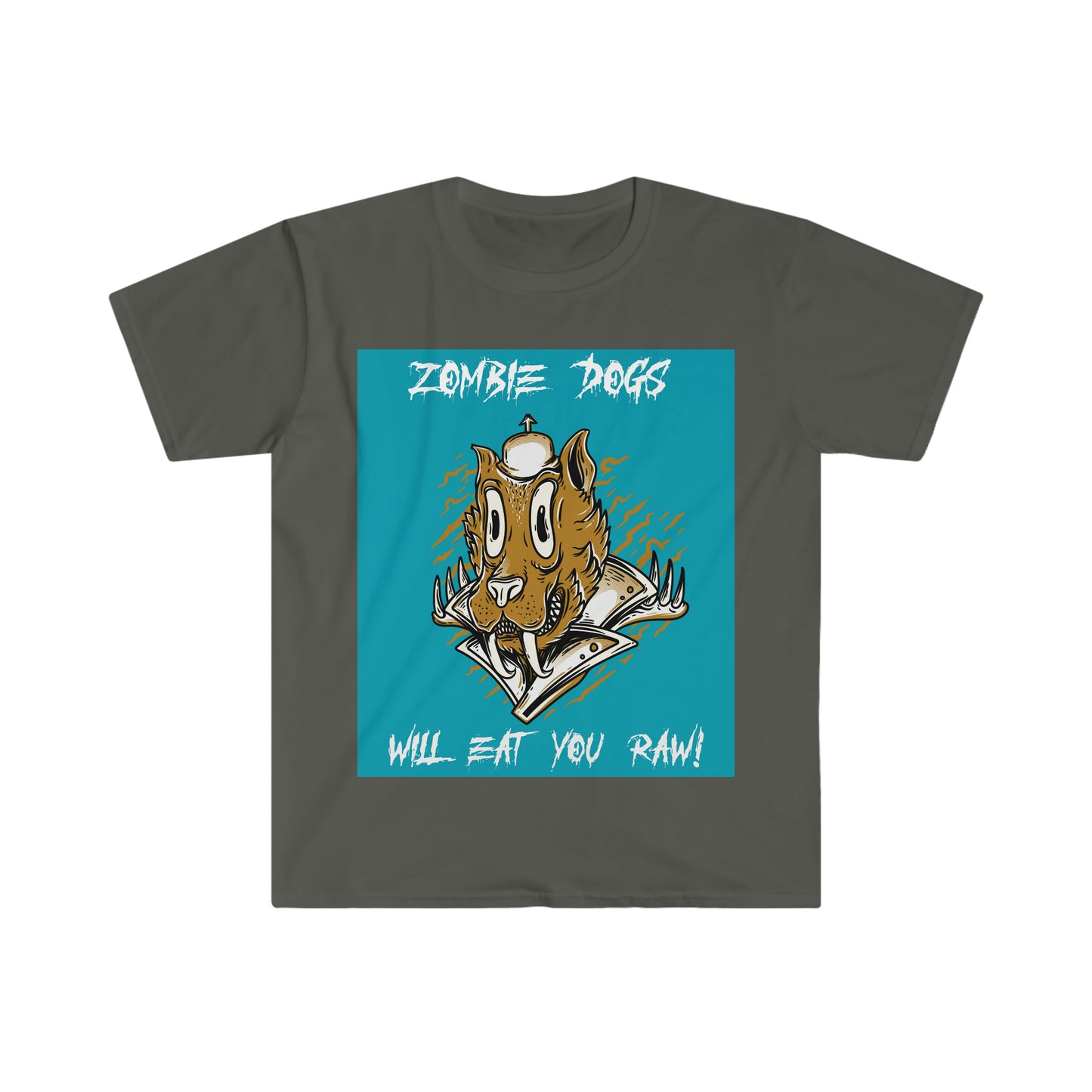 ZOMBIE DOGS Unisex Softstyle T-Shirt