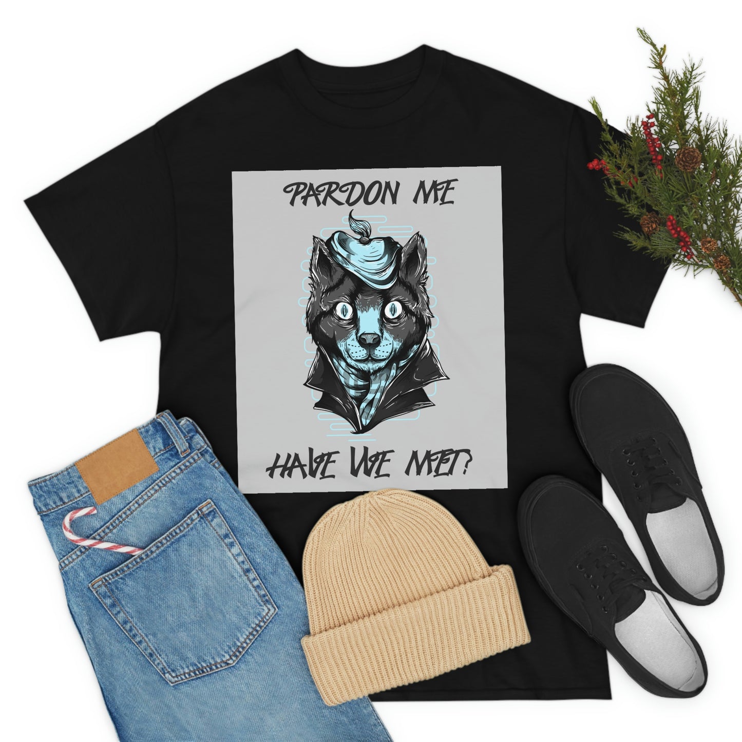 PARDON ME Unisex Heavy Cotton Tee