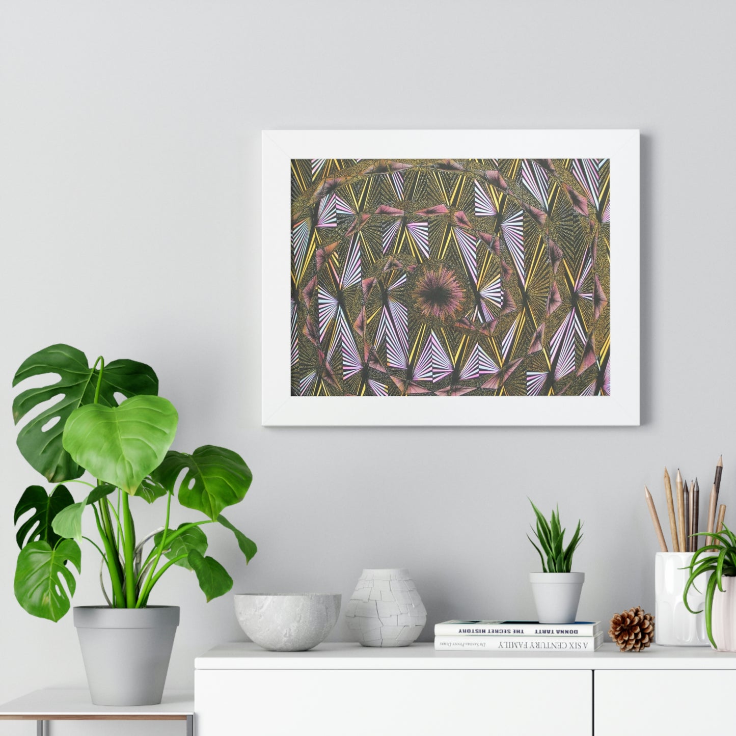 SOLAR SPECTRUM Framed Horizontal Poster