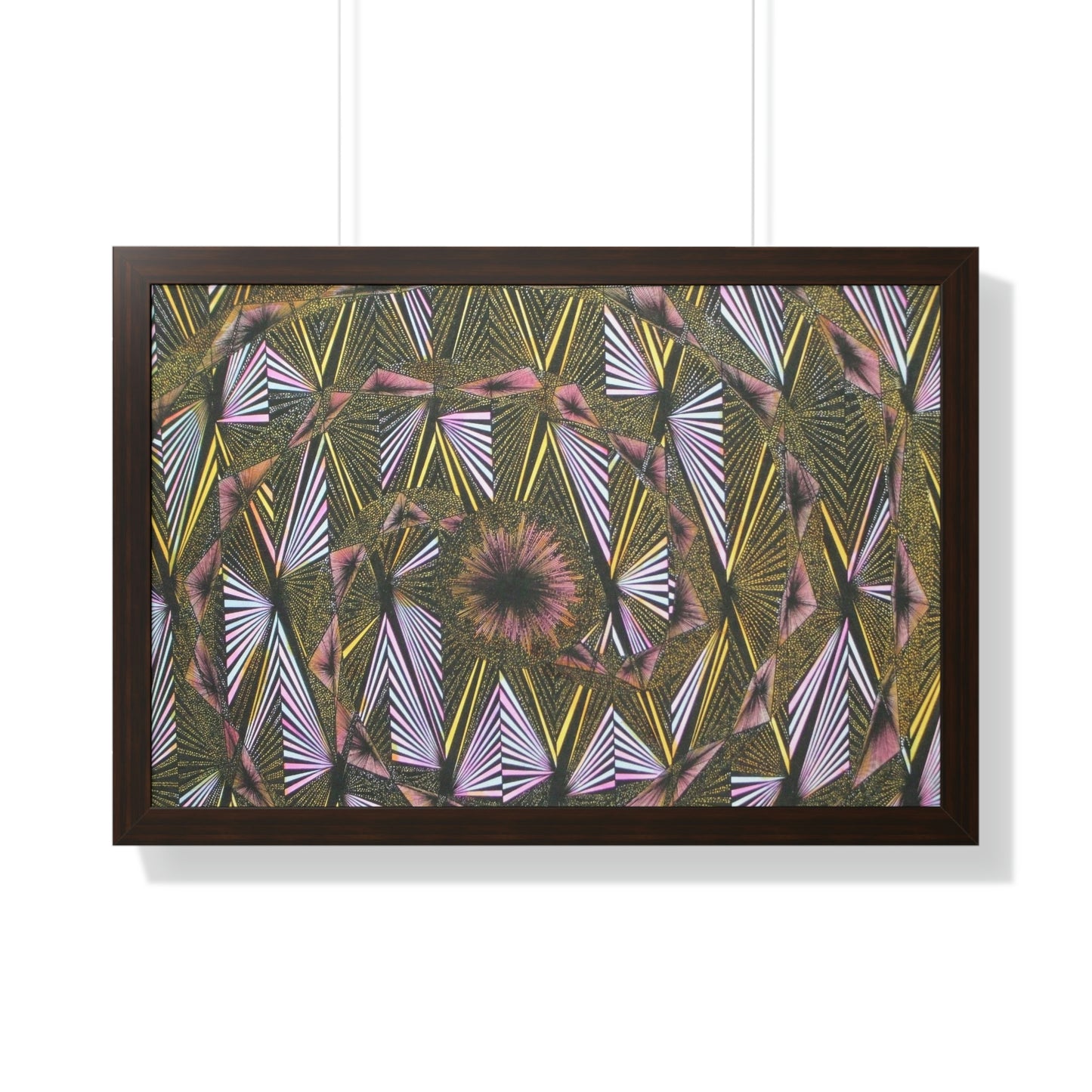 SOLAR SPECTRUM Framed Horizontal Poster