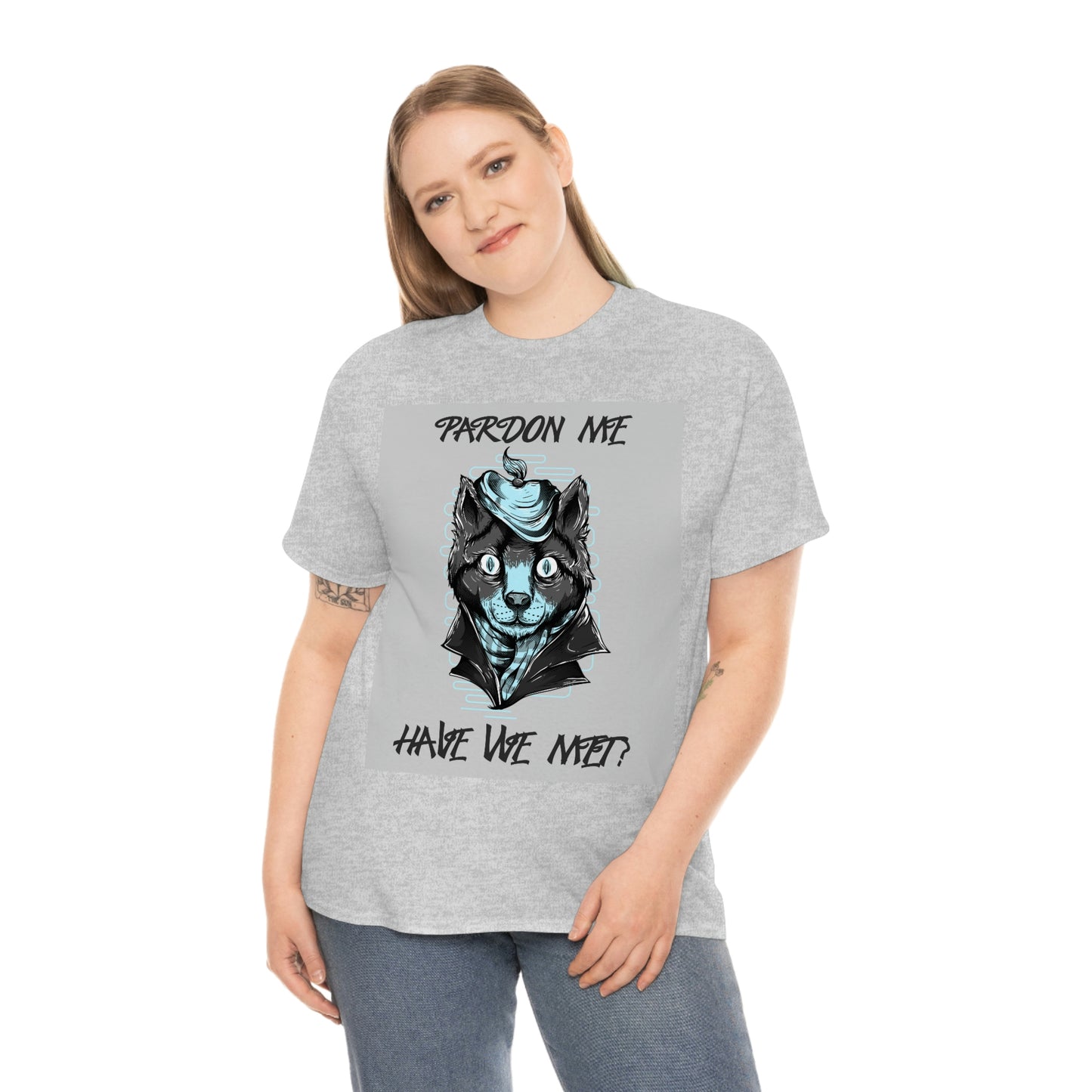 PARDON ME Unisex Heavy Cotton Tee