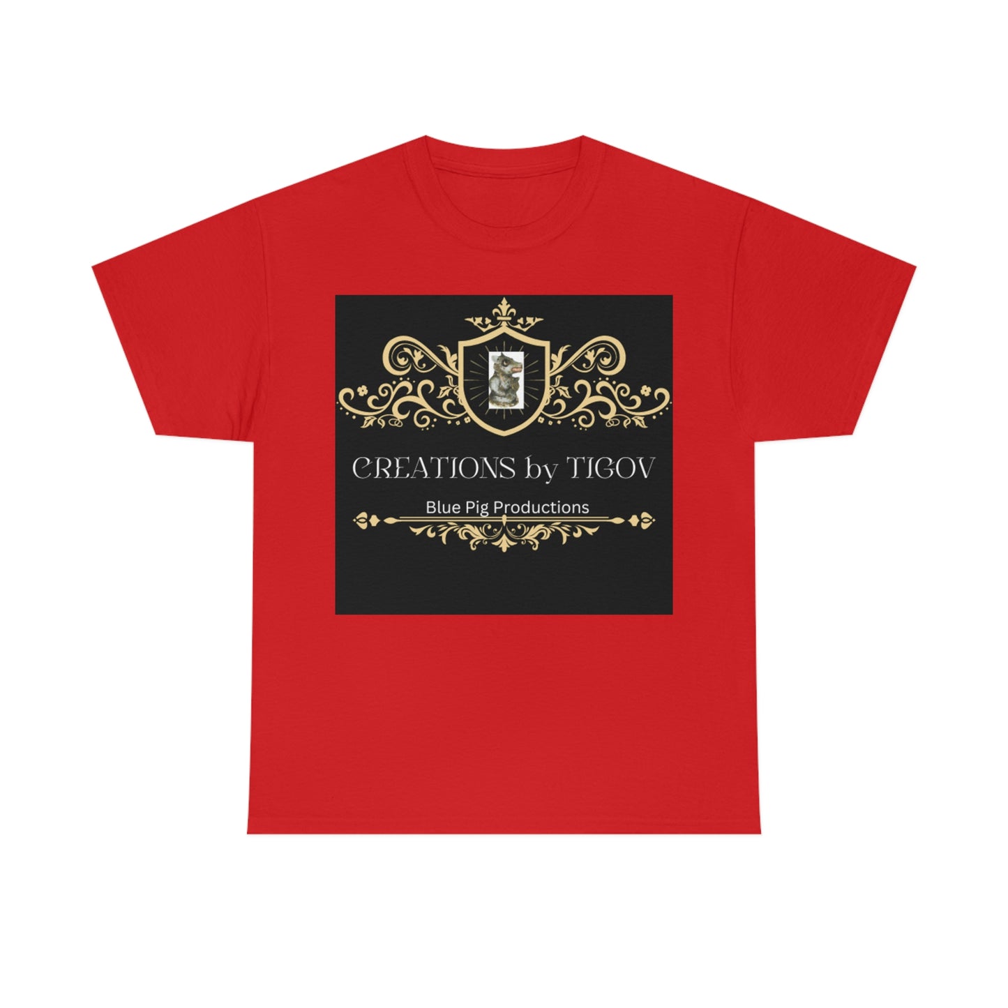 CREATIONS BY TIGOV Unisex Heavy Cotton Tee