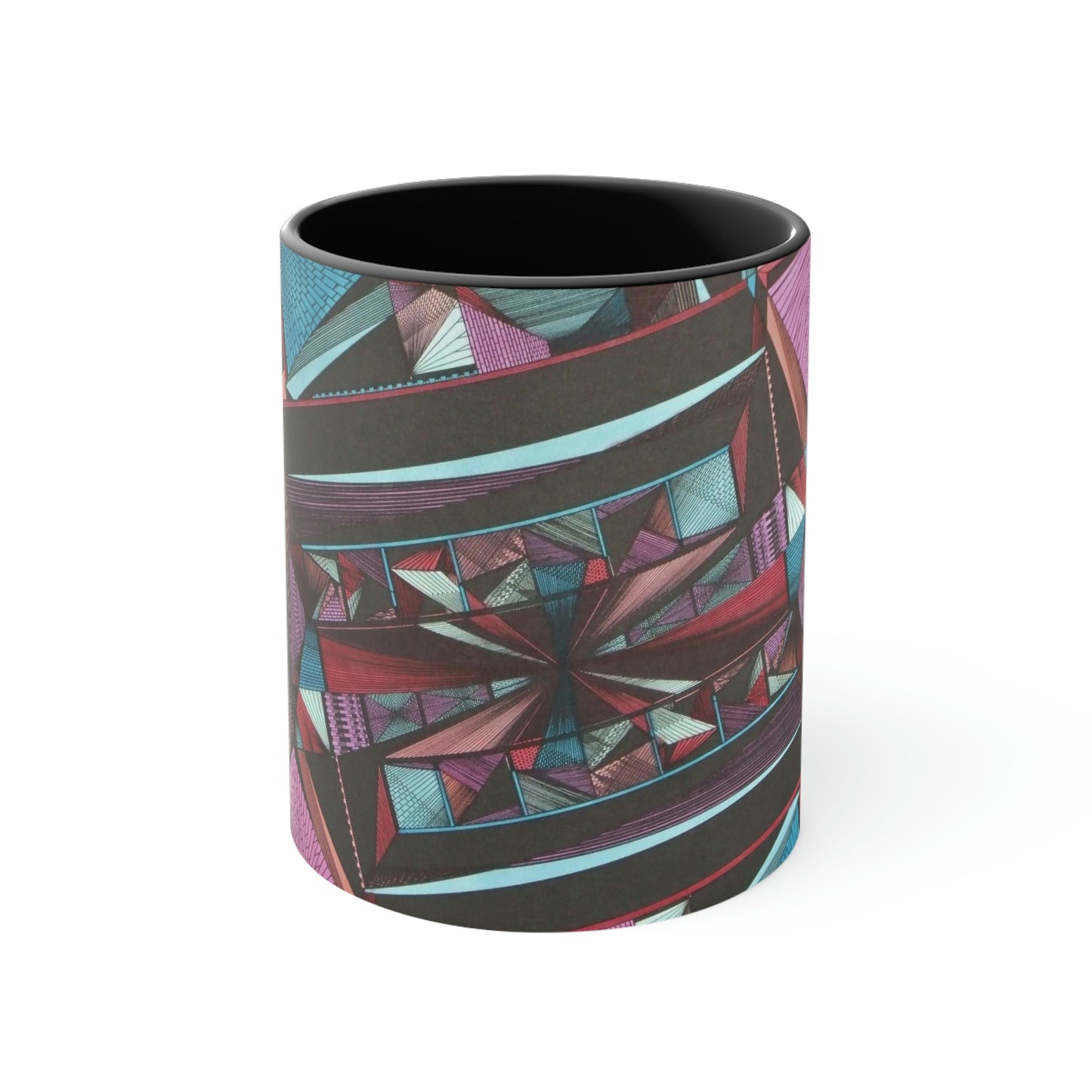 LIGHT DUO MEGALOPOLIS Accent Coffee Mug, 11oz