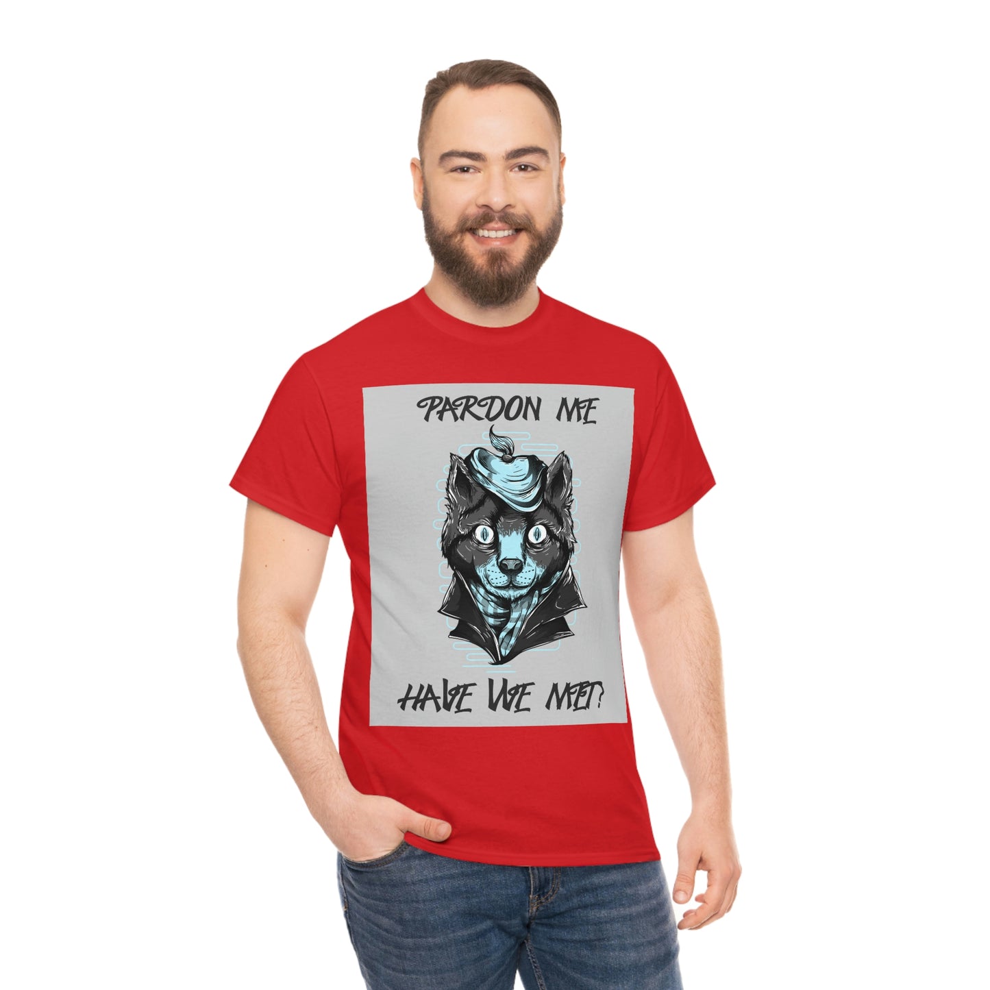 PARDON ME Unisex Heavy Cotton Tee