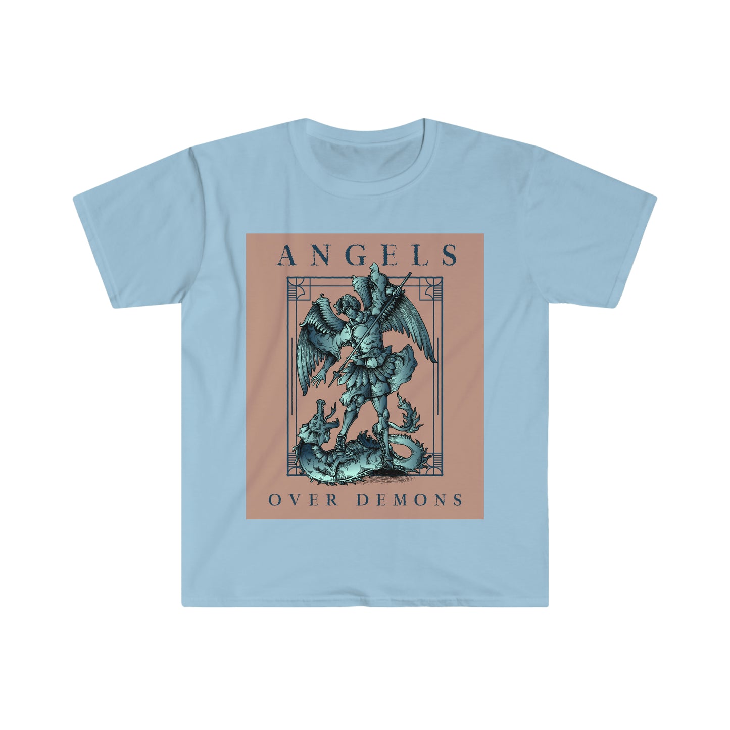 ANGELS OVER DEMONS Unisex Softstyle T-Shirt