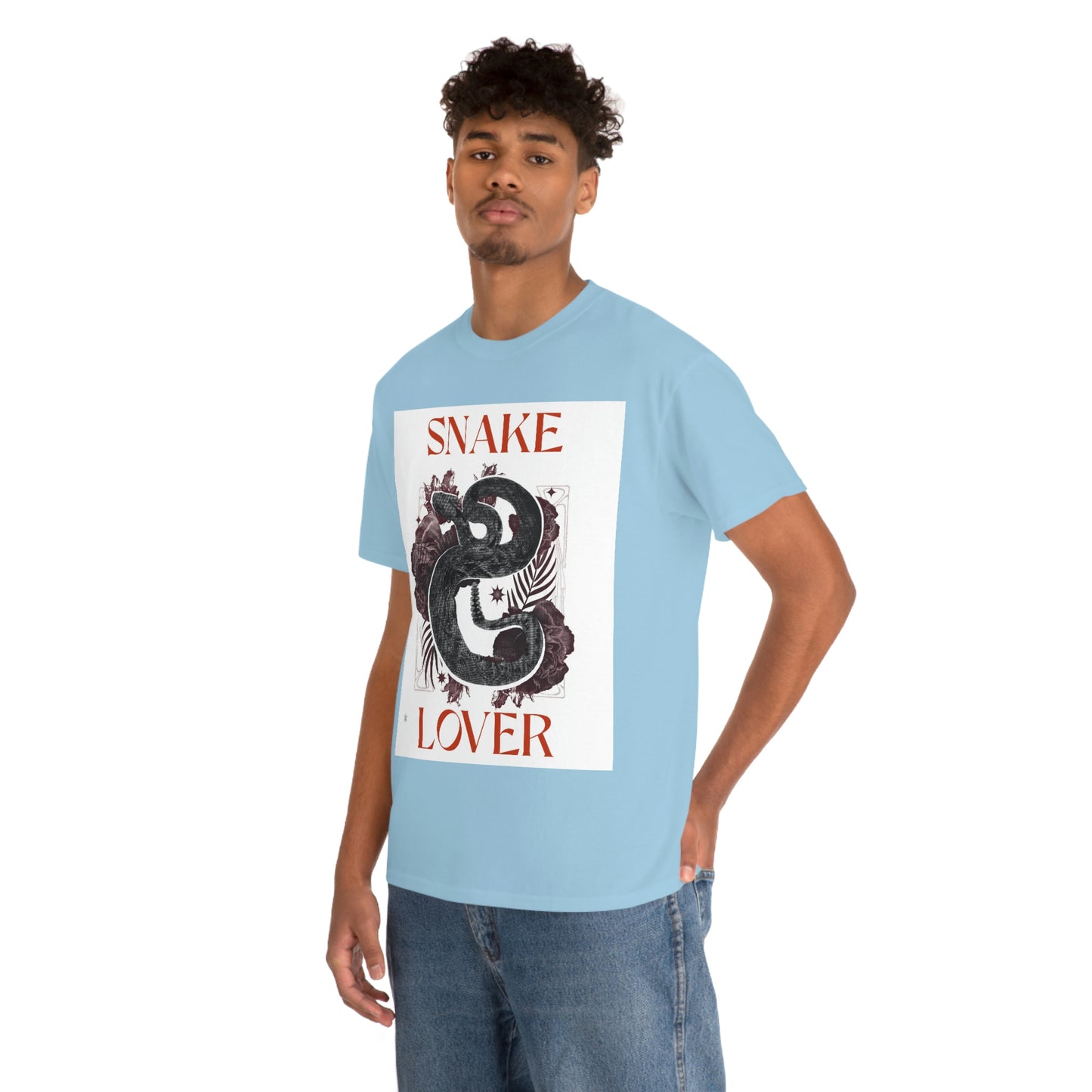 SNAKE LOVER Unisex Heavy Cotton Tee