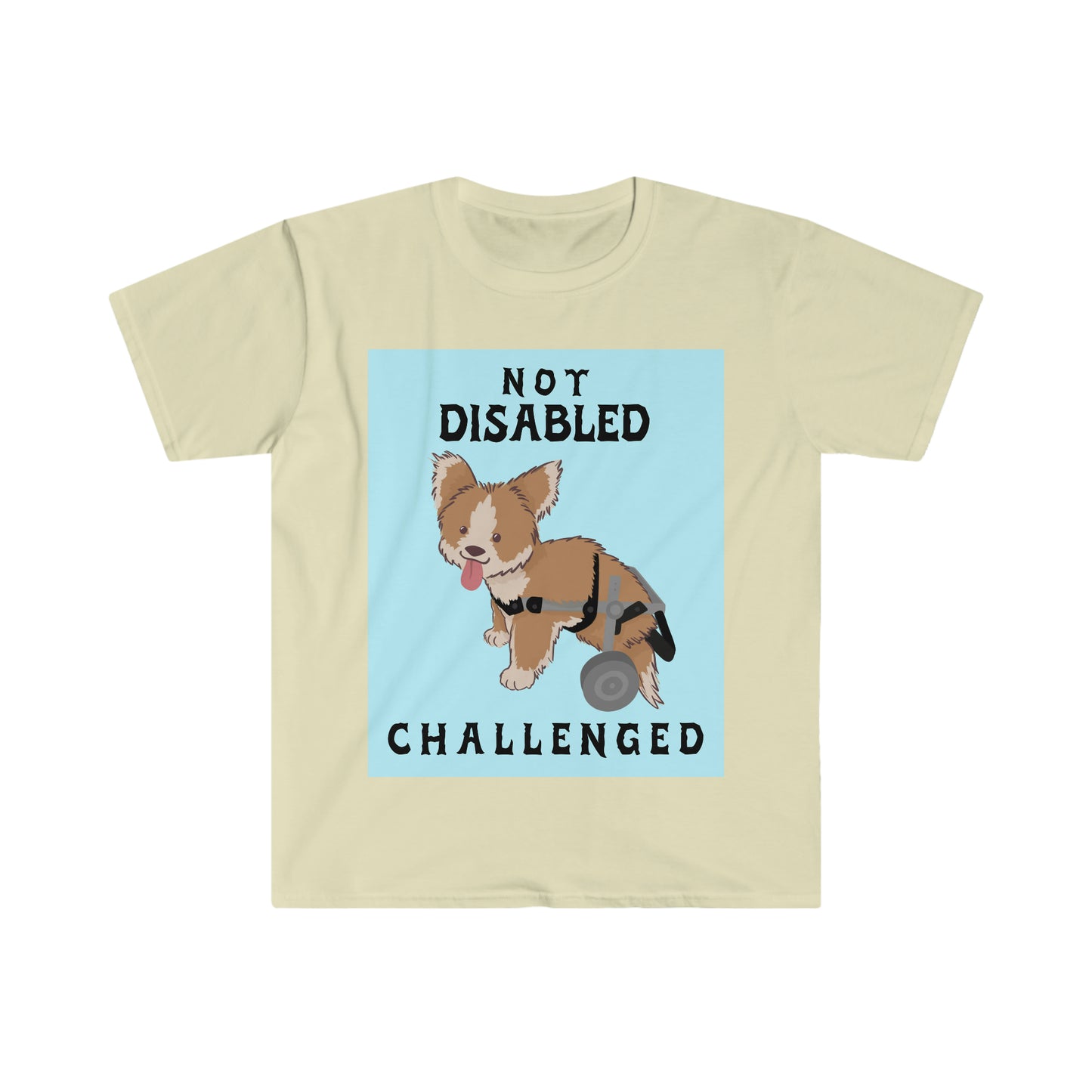 NOT DISABLED Unisex Softstyle T-Shirt