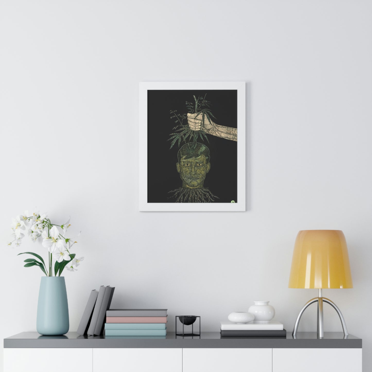 POTHEAD Framed Vertical Poster
