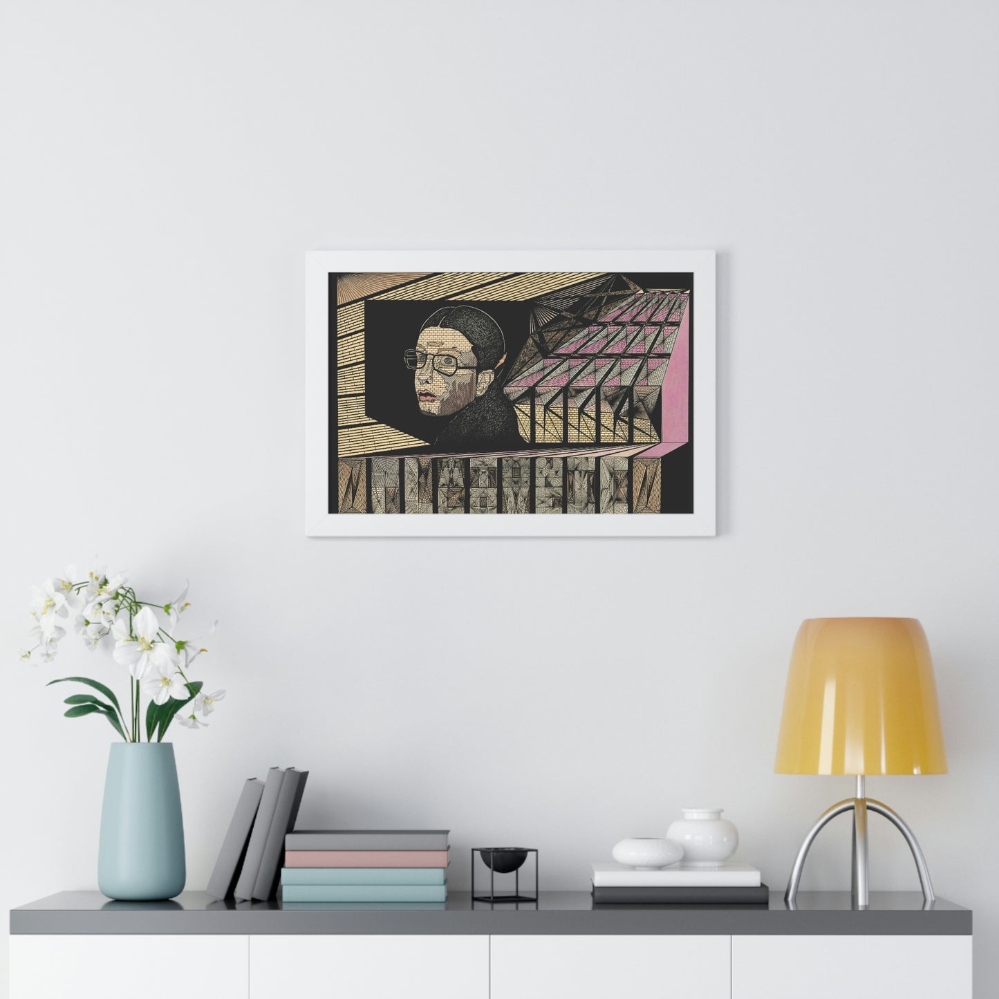 PLATONIC LOVE Framed Horizontal Poster