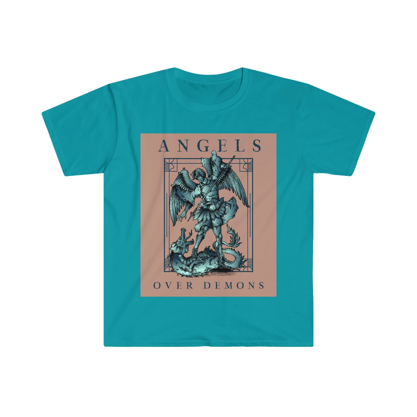 ANGELS OVER DEMONS Unisex Softstyle T-Shirt