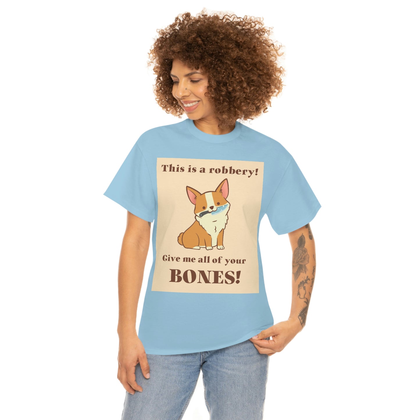 THIS IS A ROBBERY! Unisex Heavy Cotton Tee
