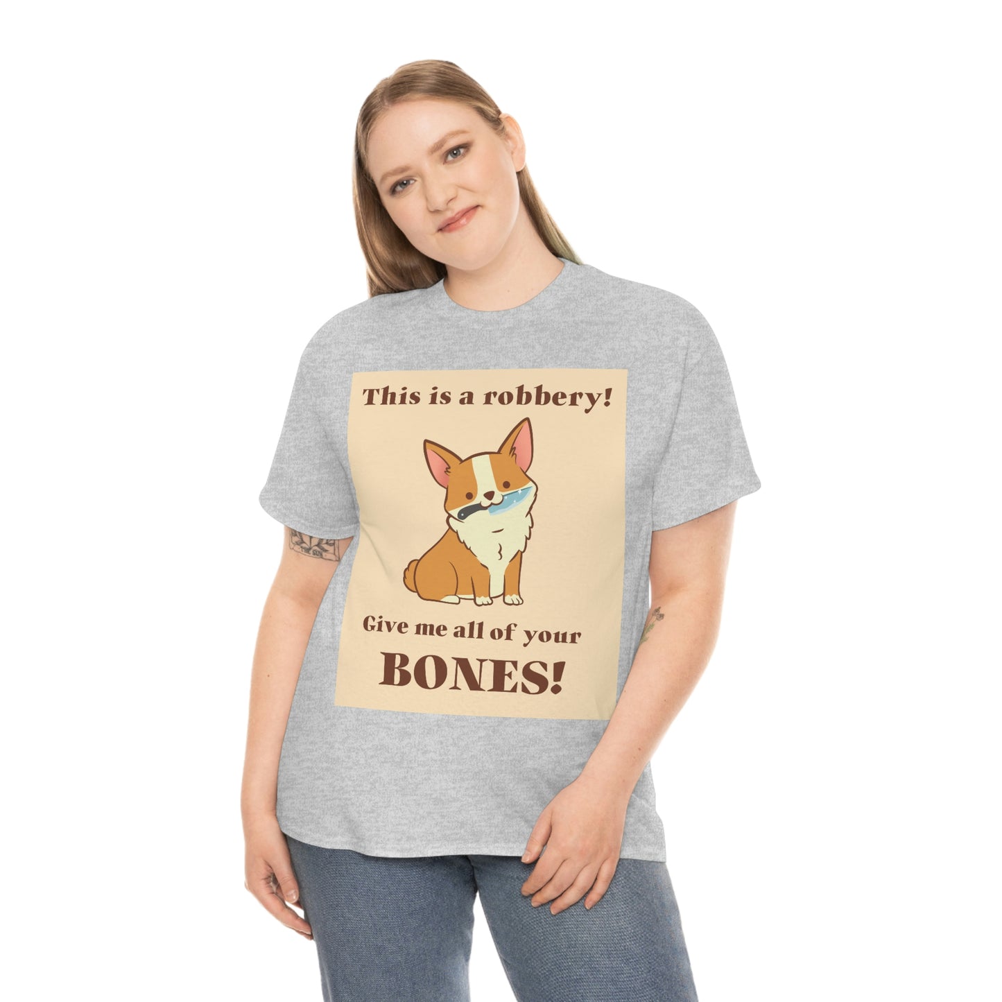 THIS IS A ROBBERY! Unisex Heavy Cotton Tee