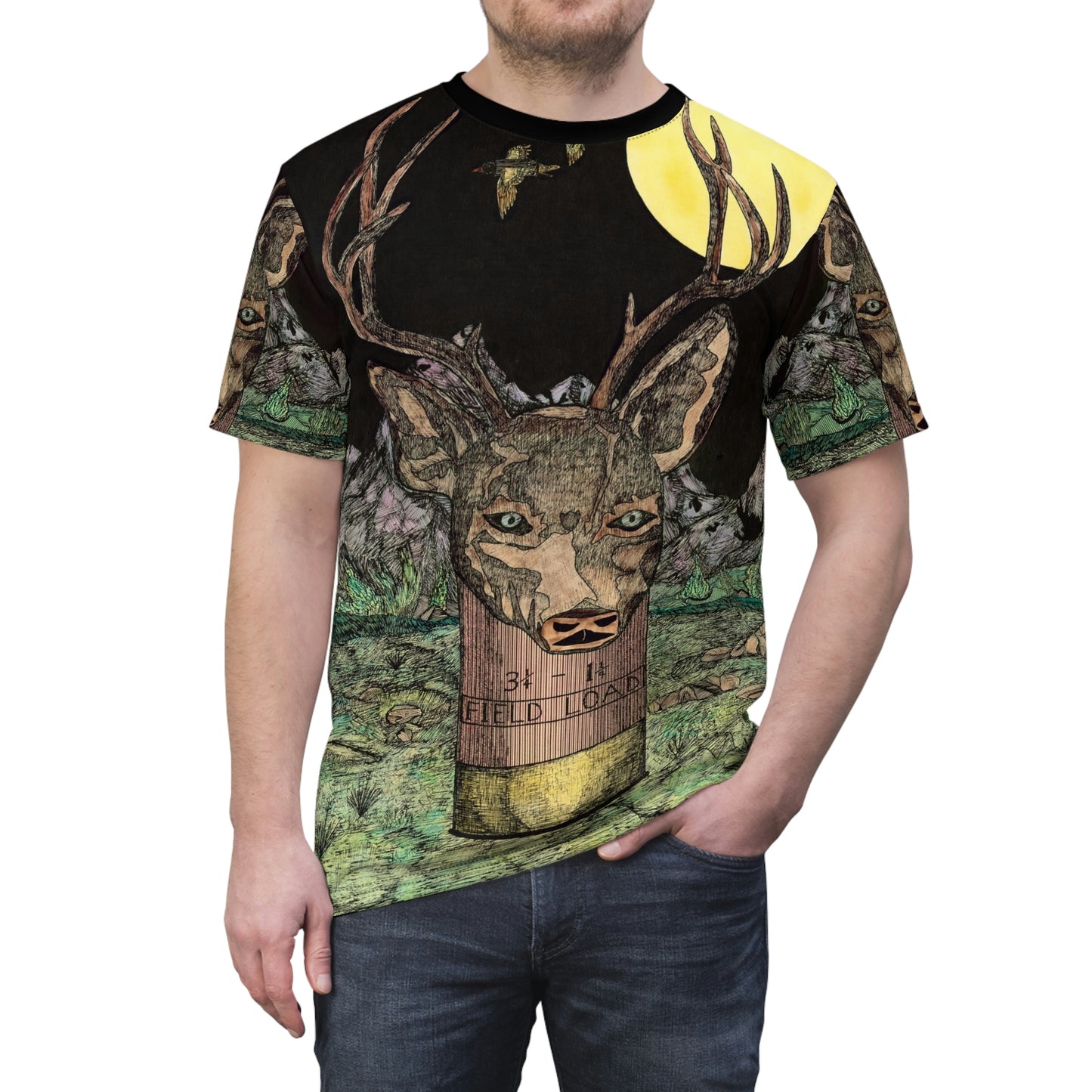 BUCKSHOT Unisex AOP Cut & Sew Tee