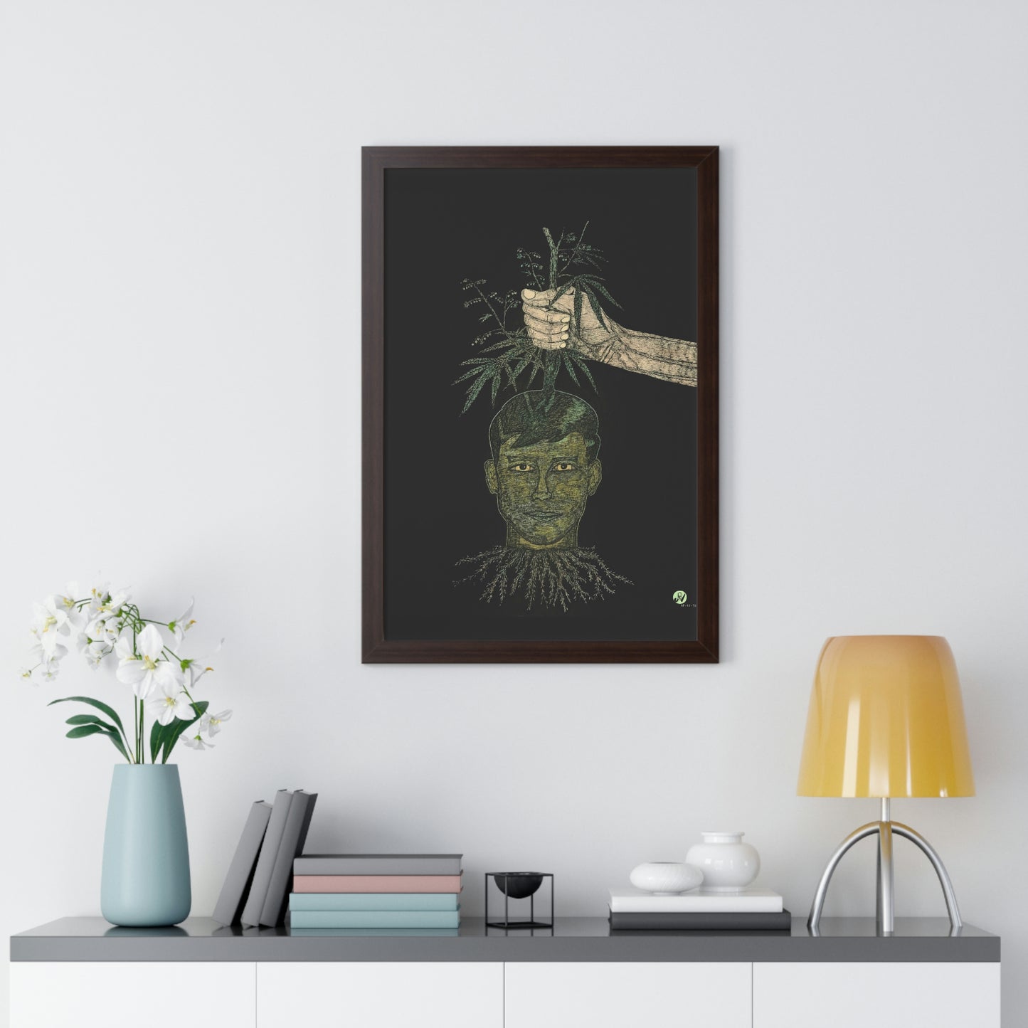 POTHEAD Framed Vertical Poster