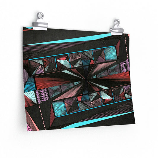 DUO MEGALOPOLIS Premium Matte horizontal posters