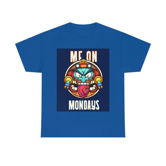 ME ON MONDAYS (BLUE) Unisex Heavy Cotton Tee