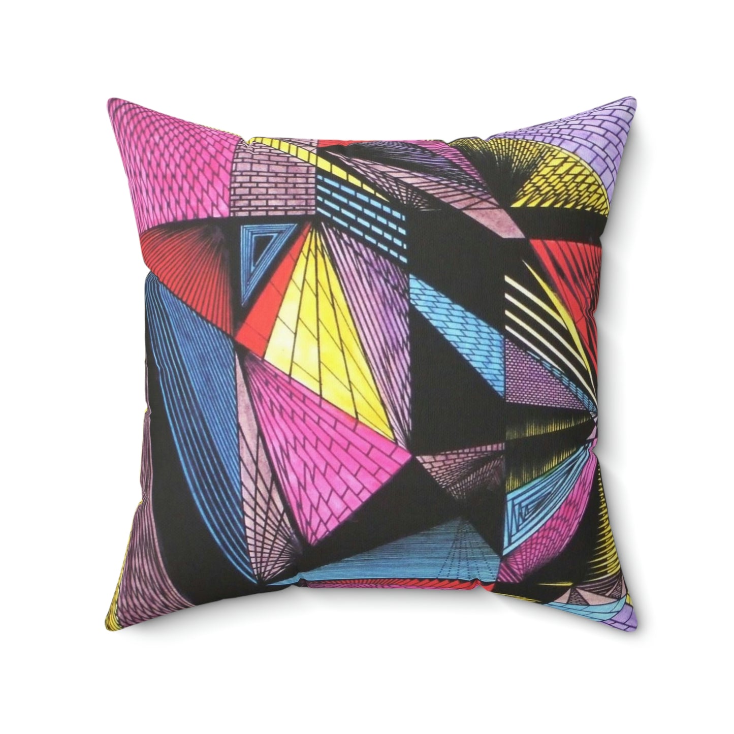 EDIFACE Spun Polyester Square Pillow