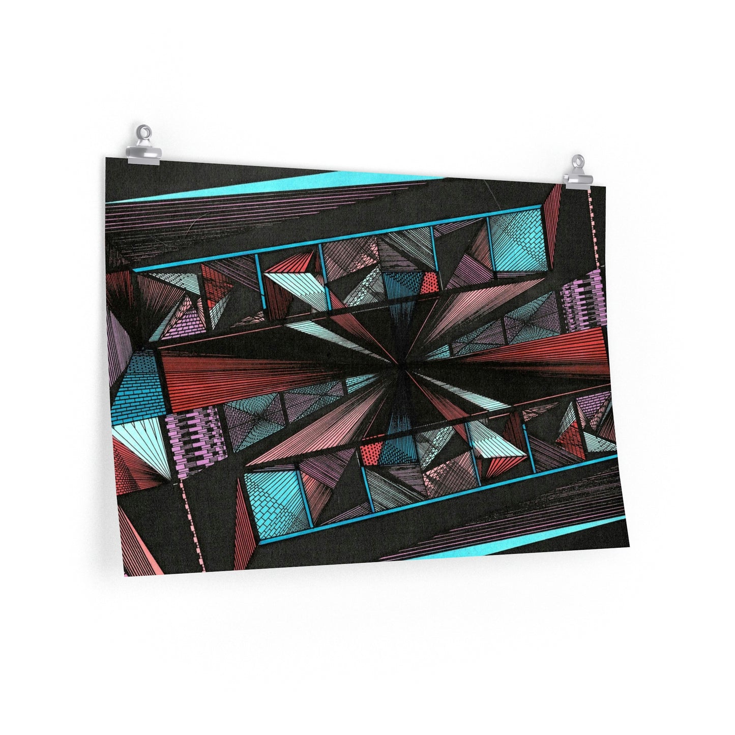DUO MEGALOPOLIS Premium Matte horizontal posters