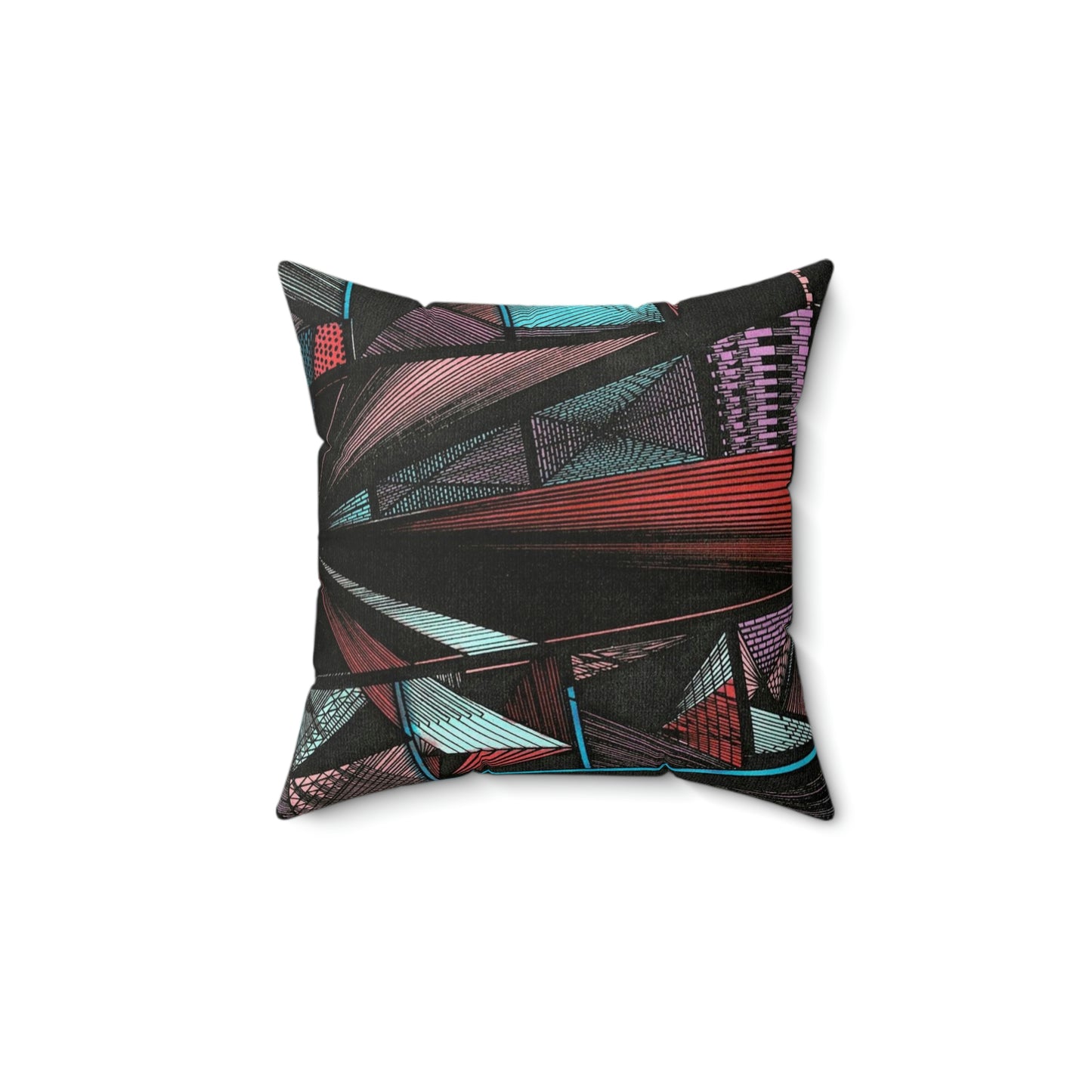 DUO MEGALOPOLIS Spun Polyester Square Pillow