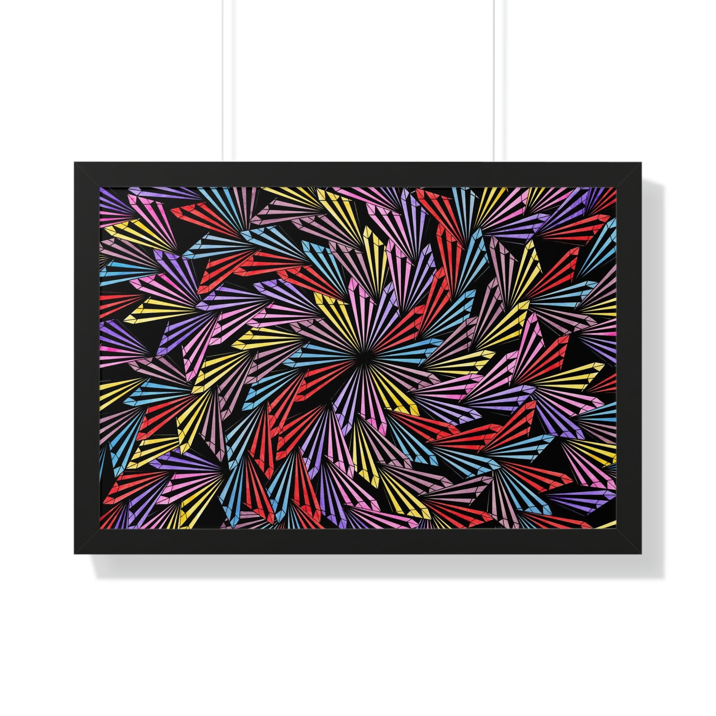 PINWHEEL Framed Horizontal Poster