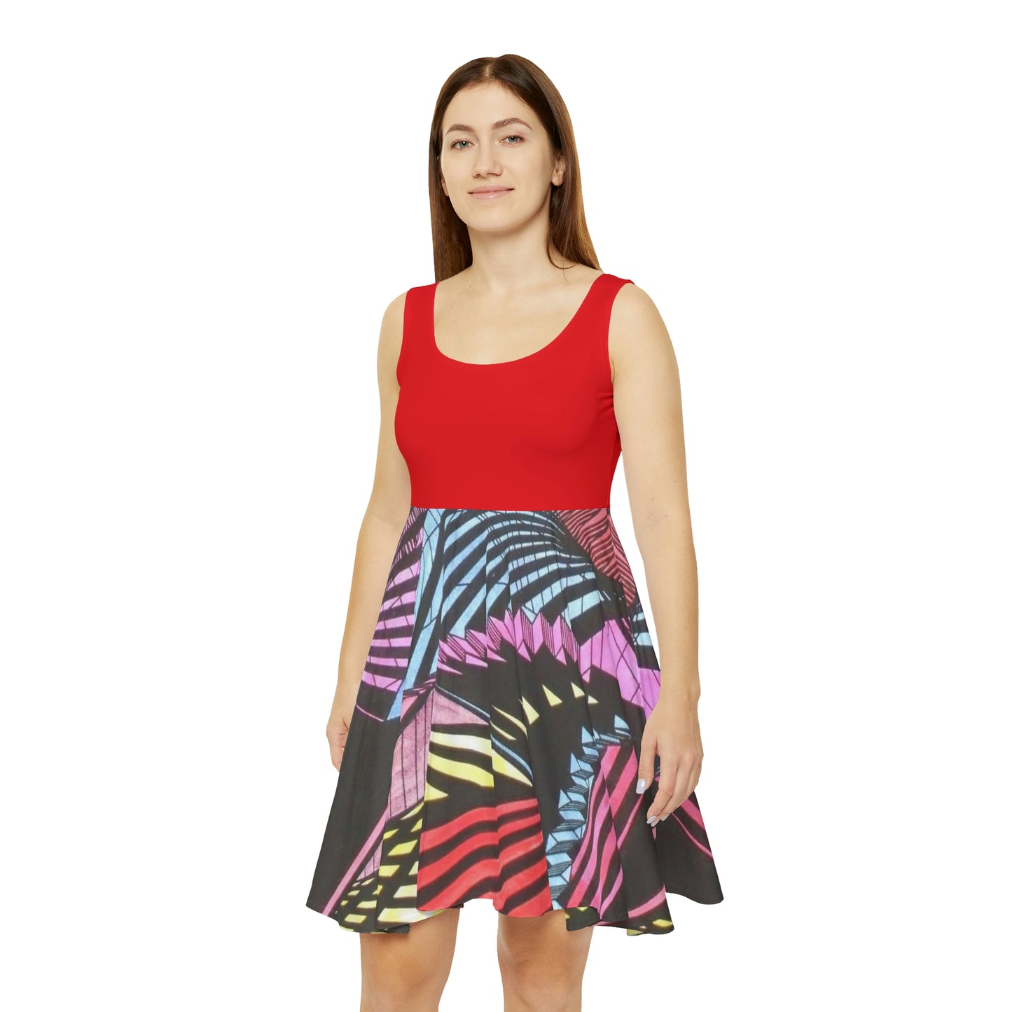 RED CITADEL Women's Skater Dress