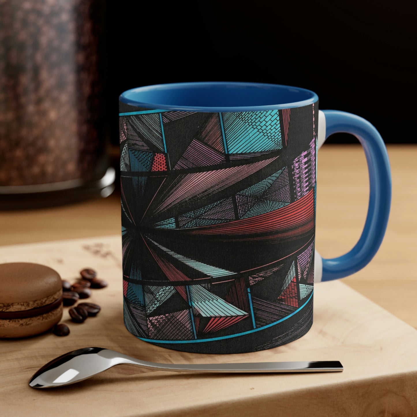 DUO MEGALOPOLIS Accent Coffee Mug, 11oz