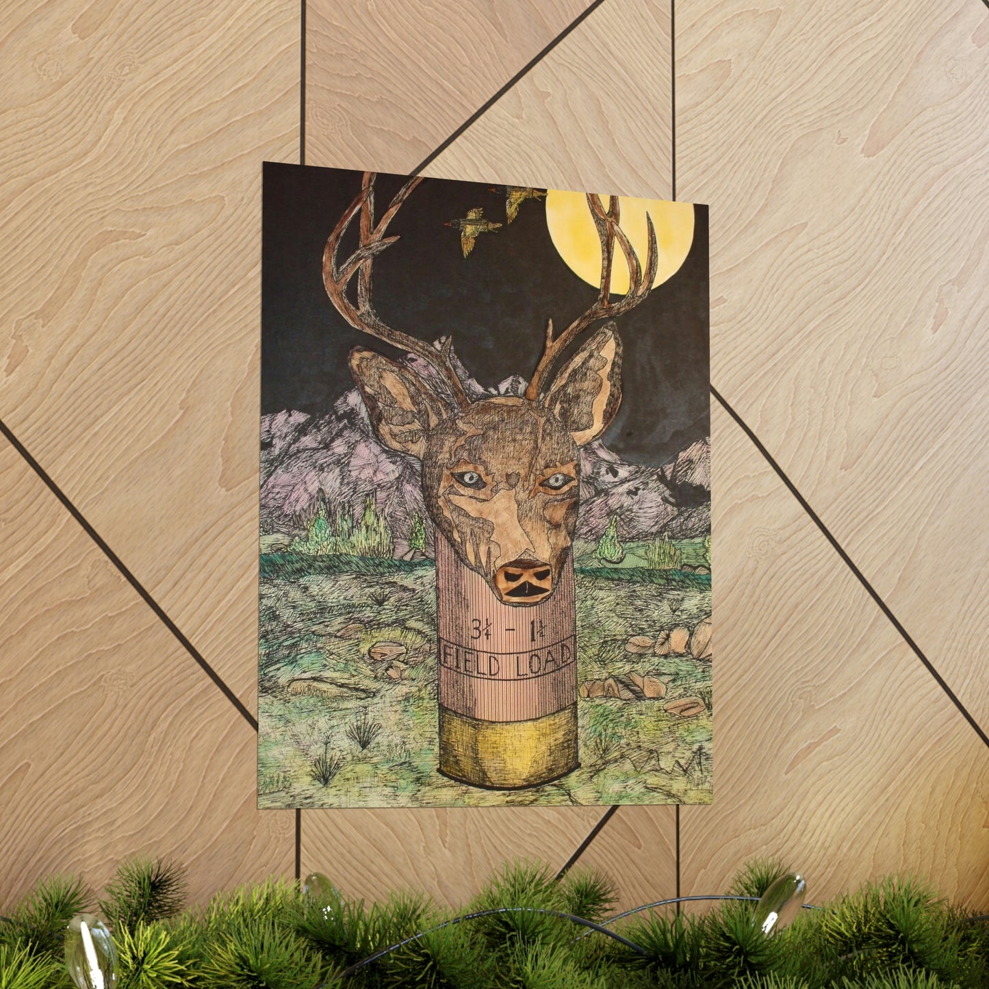 BUCKSHOT Premium Matte Vertical Posters