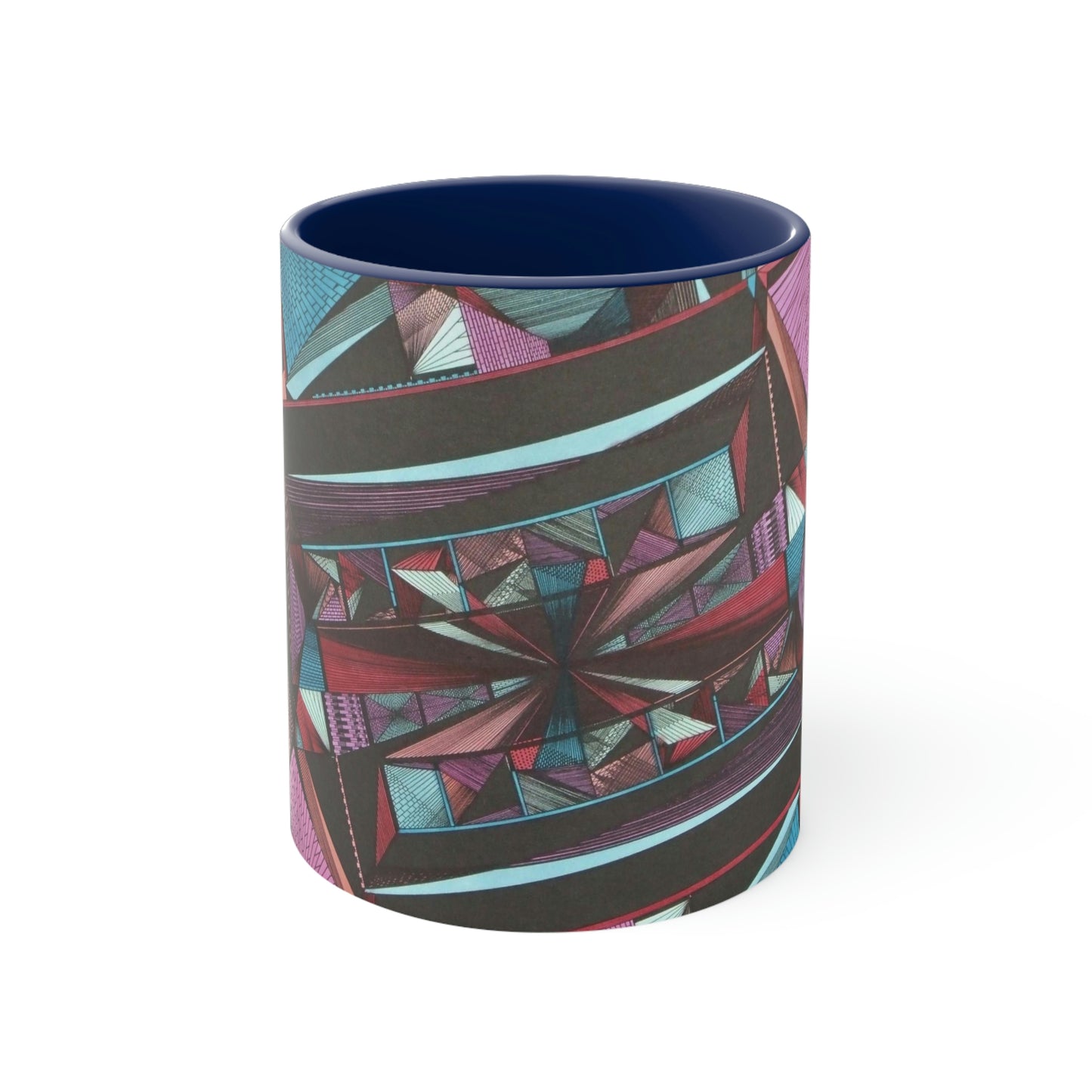 LIGHT DUO MEGALOPOLIS Accent Coffee Mug, 11oz