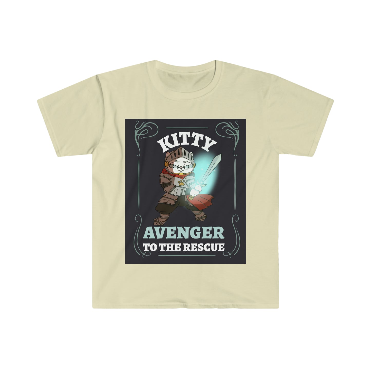 KITTY AVENGER Unisex Softstyle T-Shirt