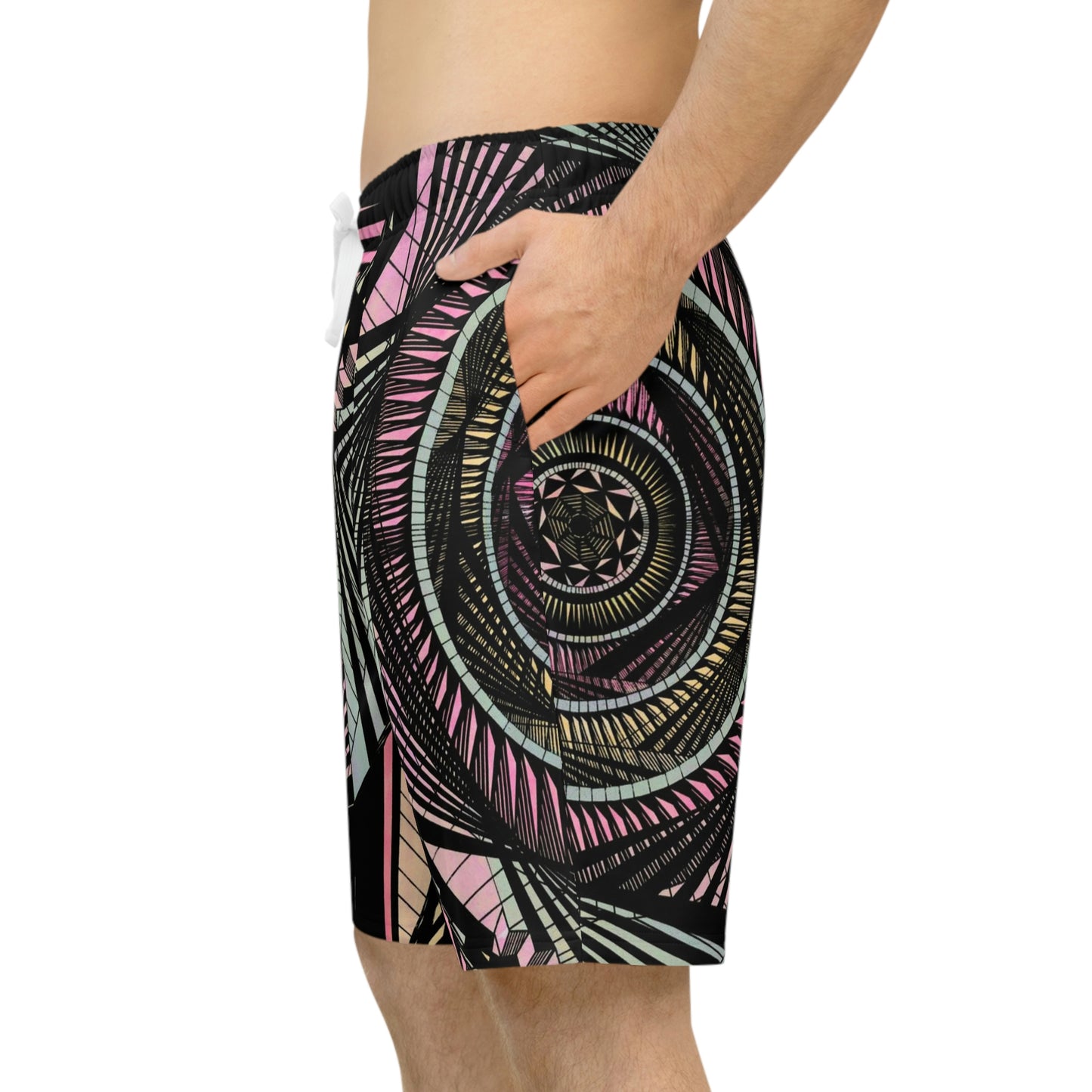 CITADEL (PASTEL)  Athletic Long Shorts (AOP)