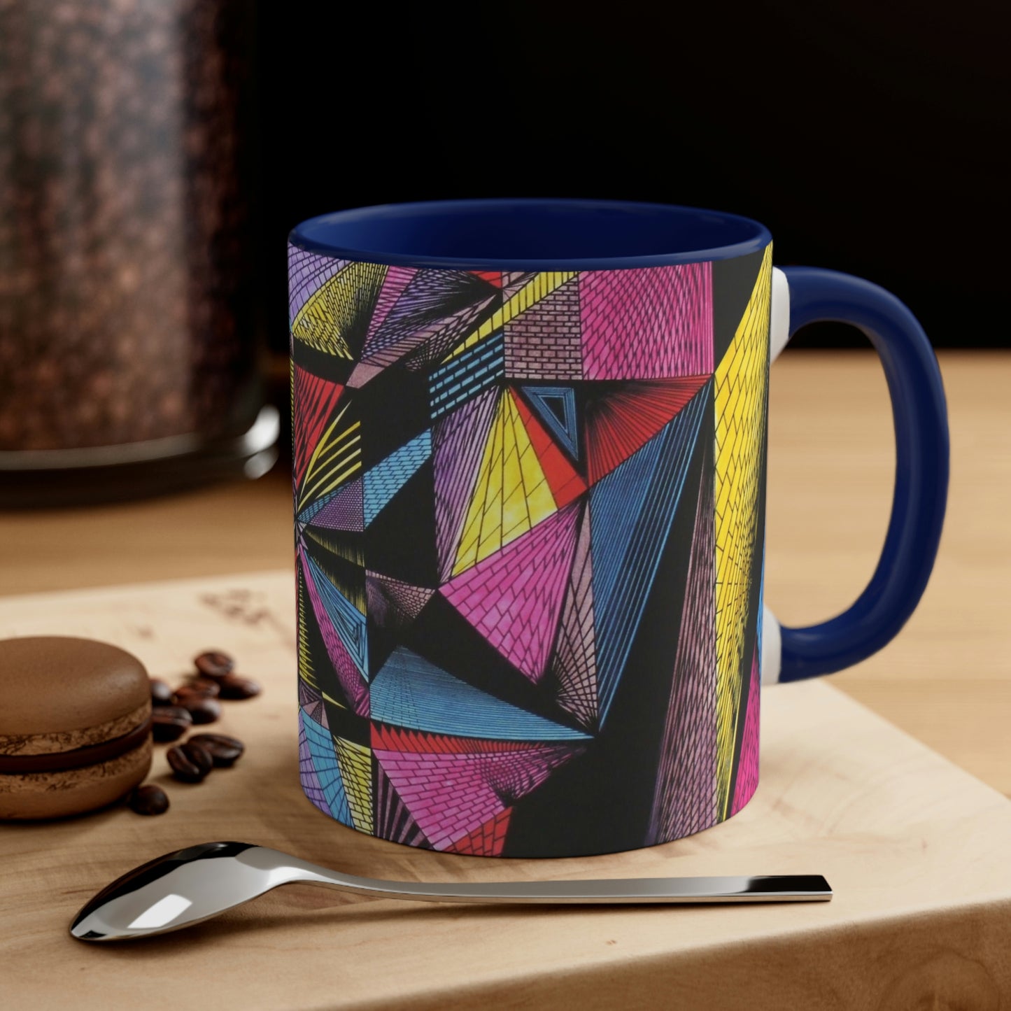 EDIFACE Accent Coffee Mug, 11oz