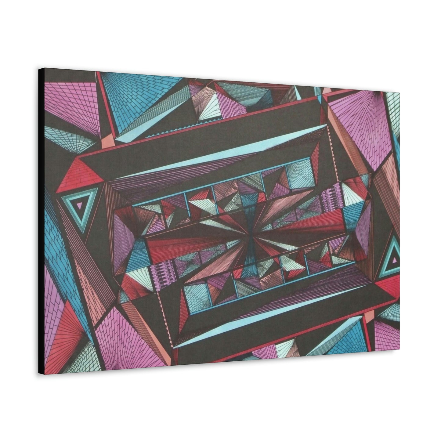 LIGHT DUO MEGALOPOLIS Canvas Gallery Wraps