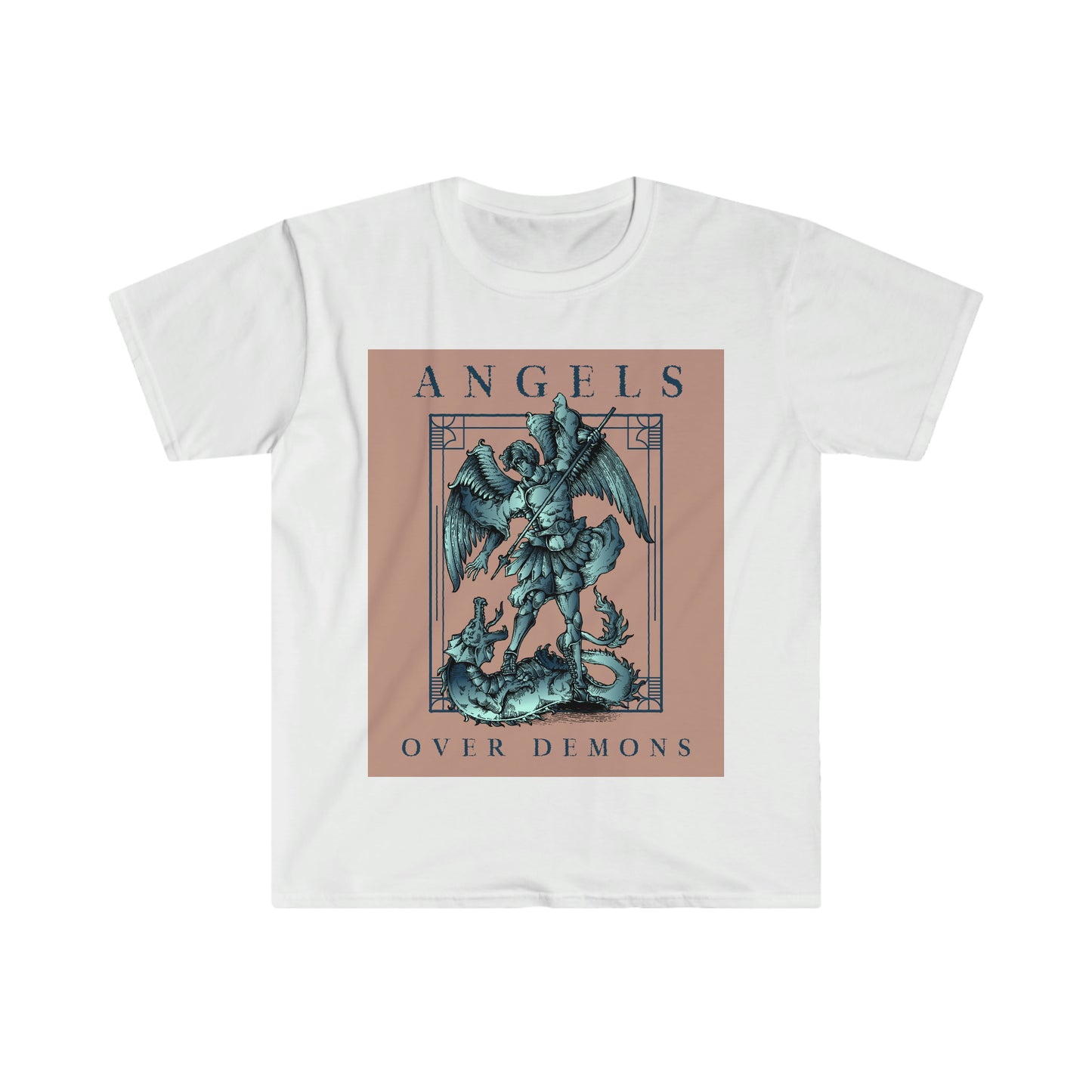 ANGELS OVER DEMONS Unisex Softstyle T-Shirt