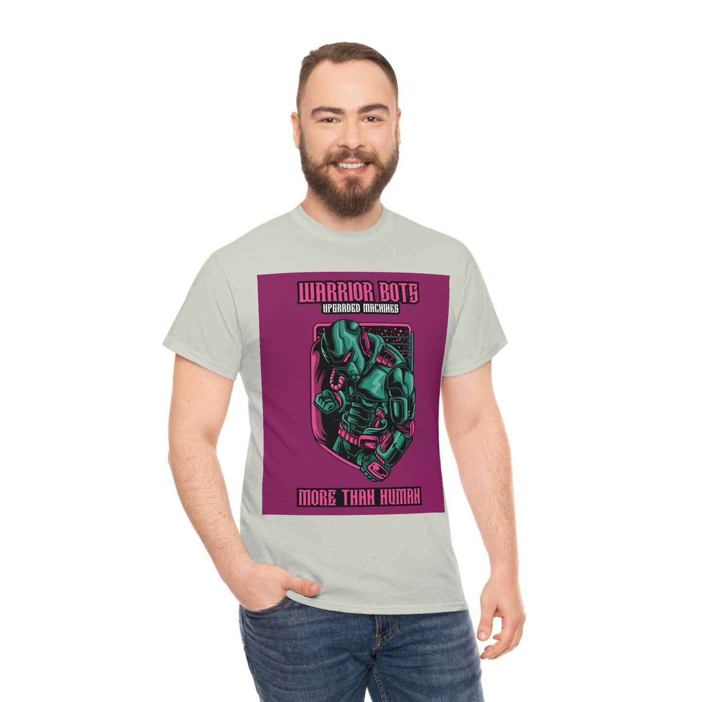 WARRIOR BOTS Unisex Heavy Cotton Tee