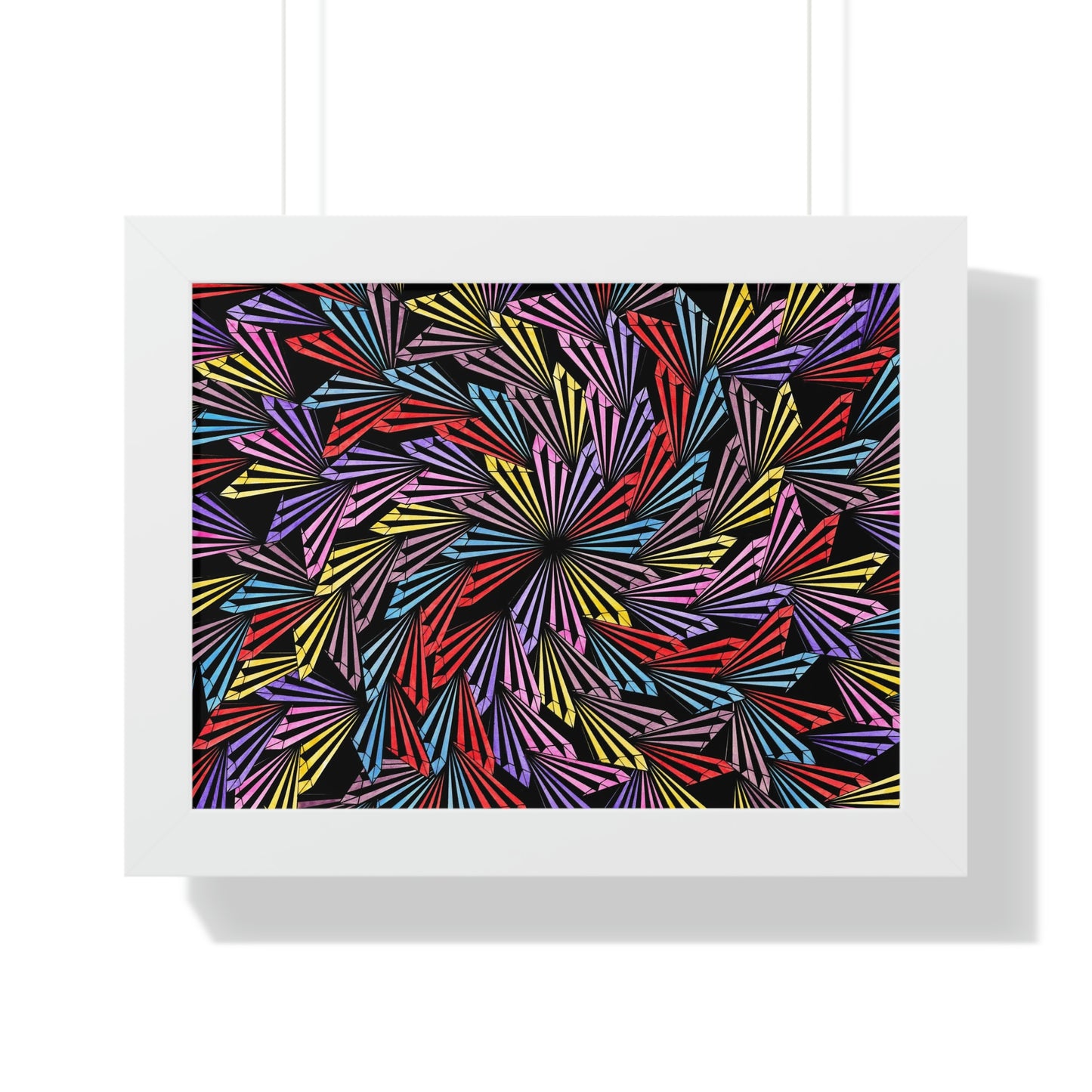 PINWHEEL Framed Horizontal Poster
