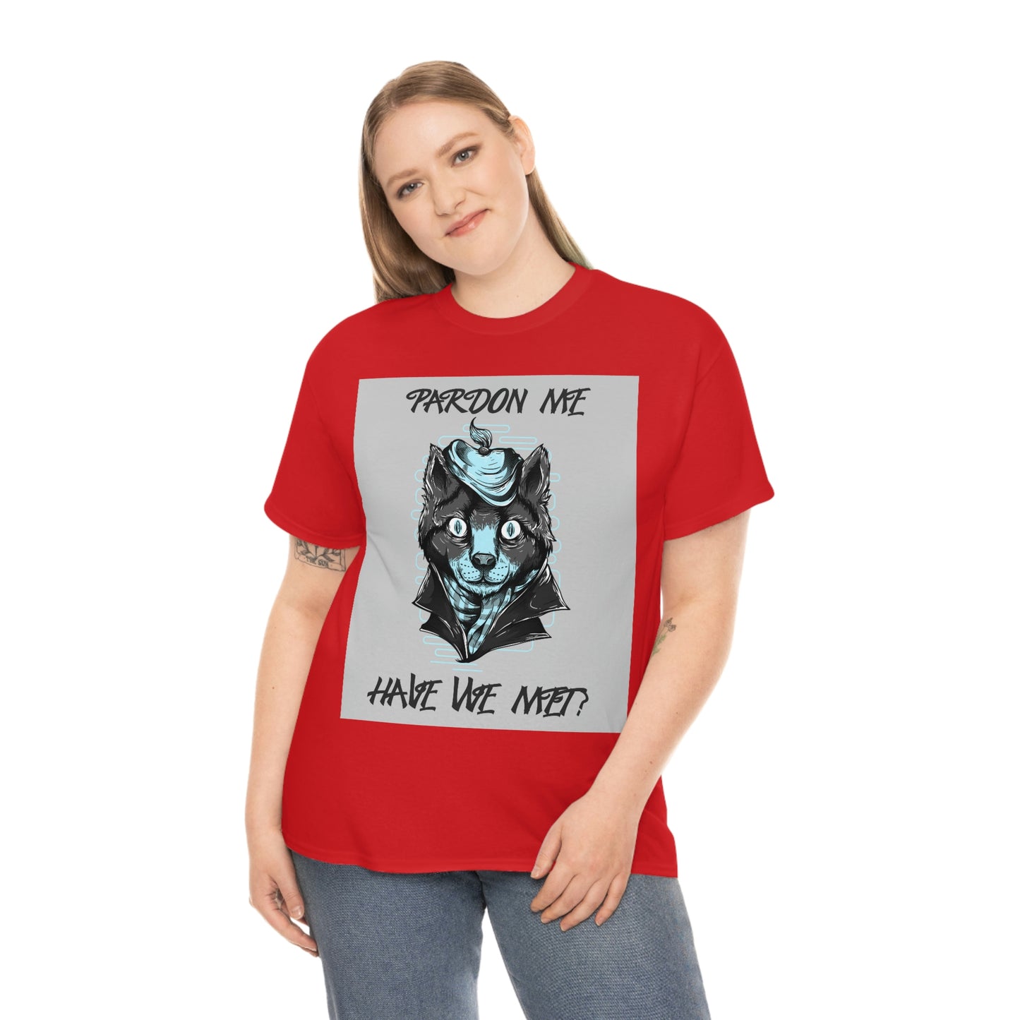 PARDON ME Unisex Heavy Cotton Tee
