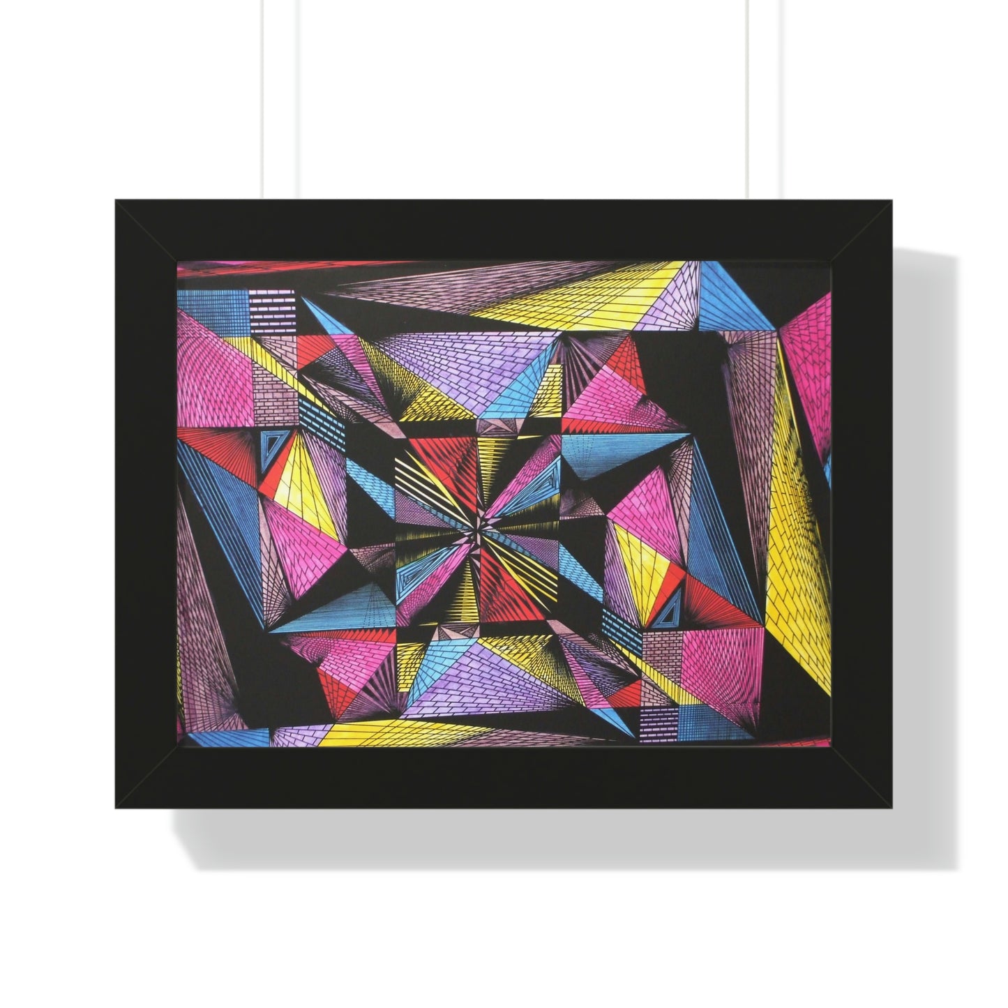 EDIFACE Framed Horizontal Poster