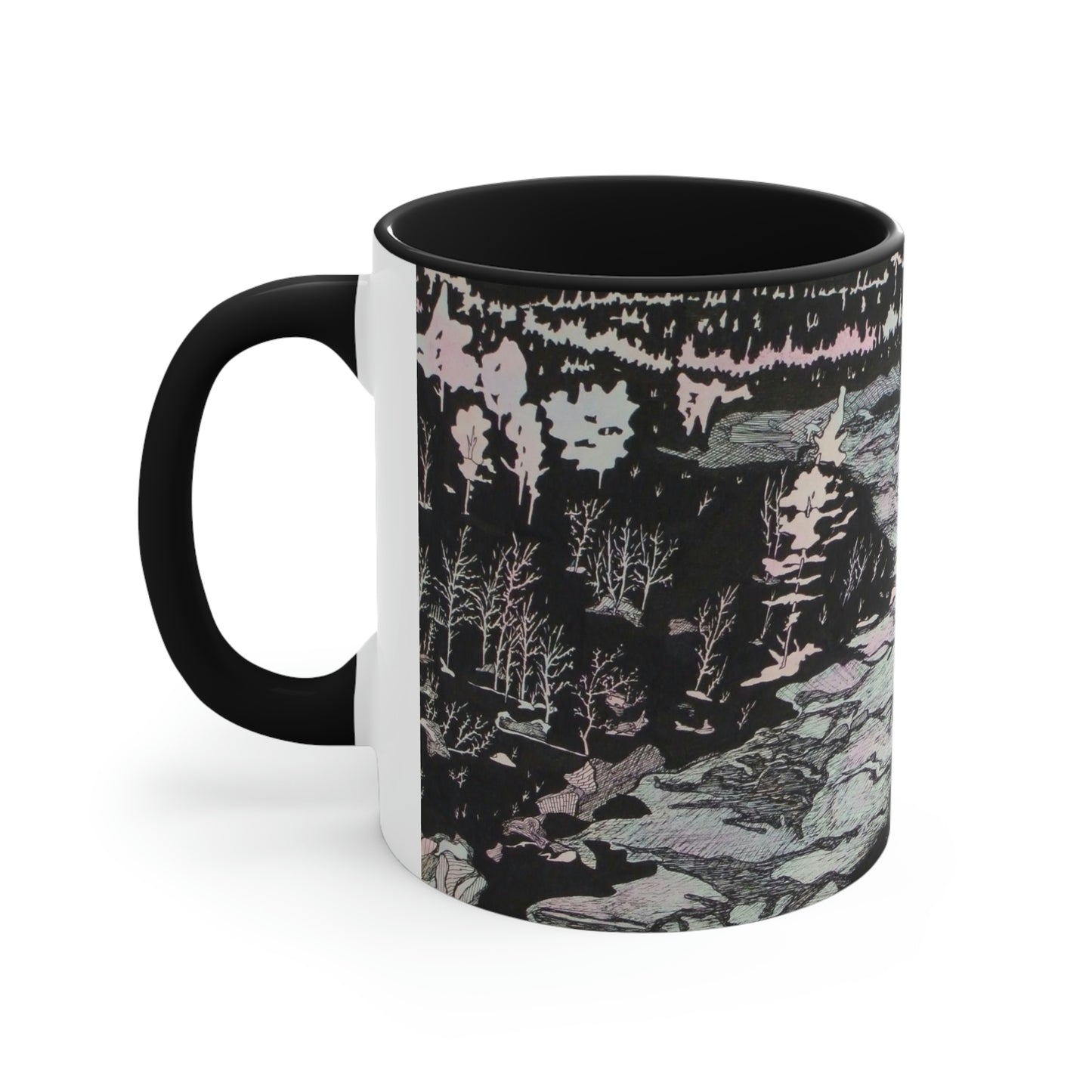 WONDERLUST Accent Coffee Mug, 11oz