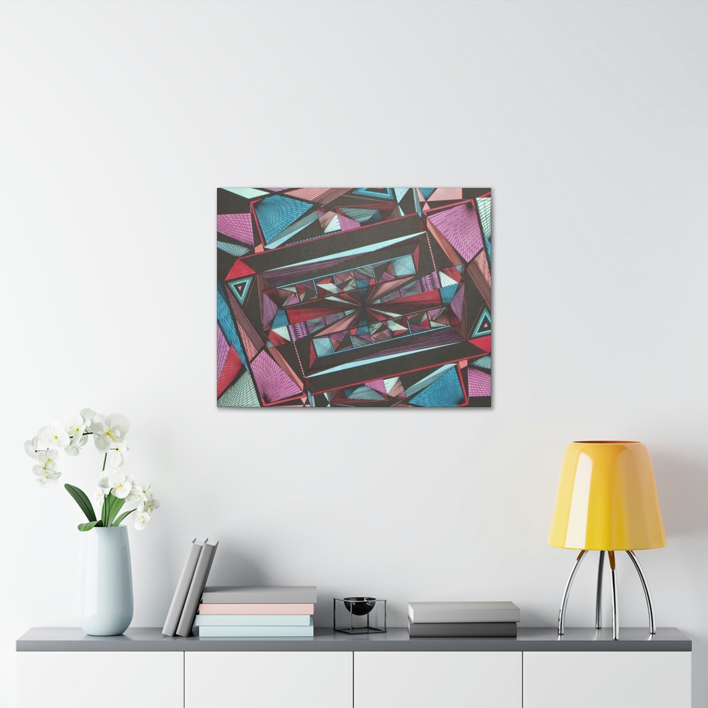 LIGHT DUO MEGALOPOLIS Canvas Gallery Wraps