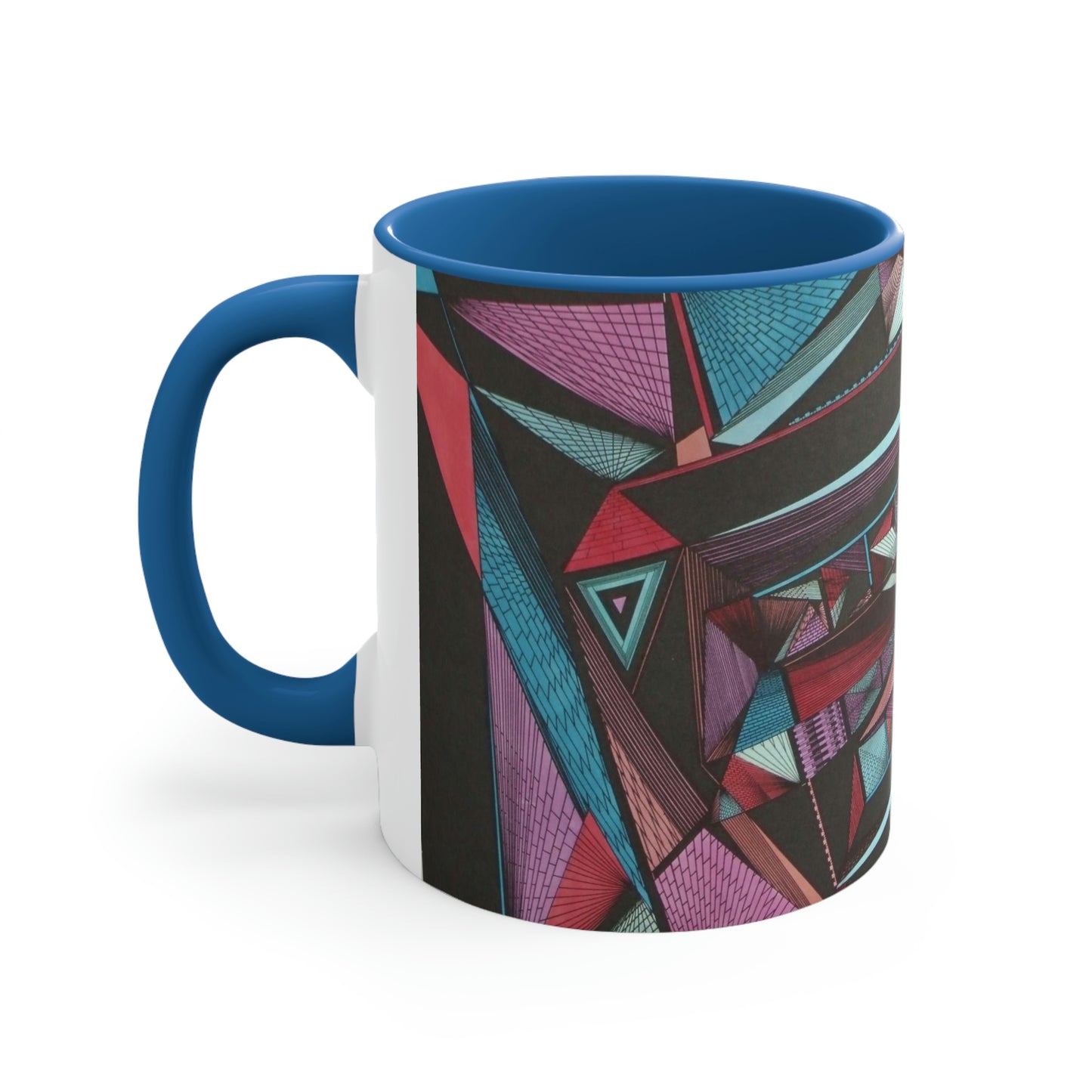 LIGHT DUO MEGALOPOLIS Accent Coffee Mug, 11oz